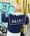 ALLEYセーラーニット【ネイビー】