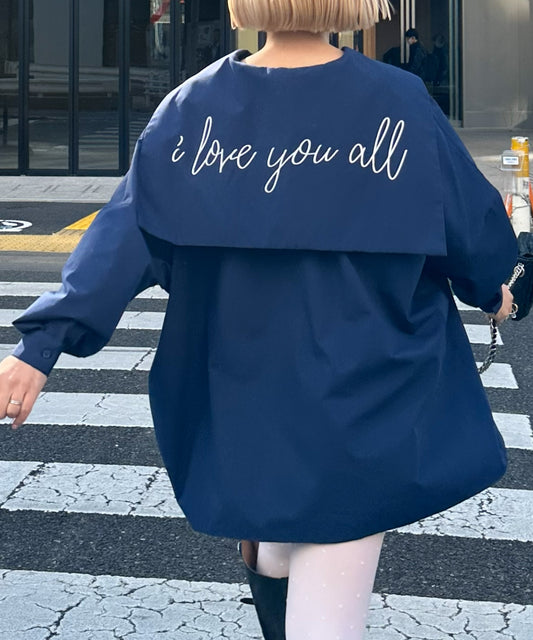 【リバイバル】メッセージセーラーシャツ【ネイビー】