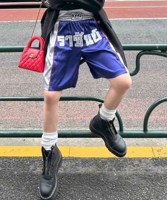 ムエタイのパンツ【ネイビー】