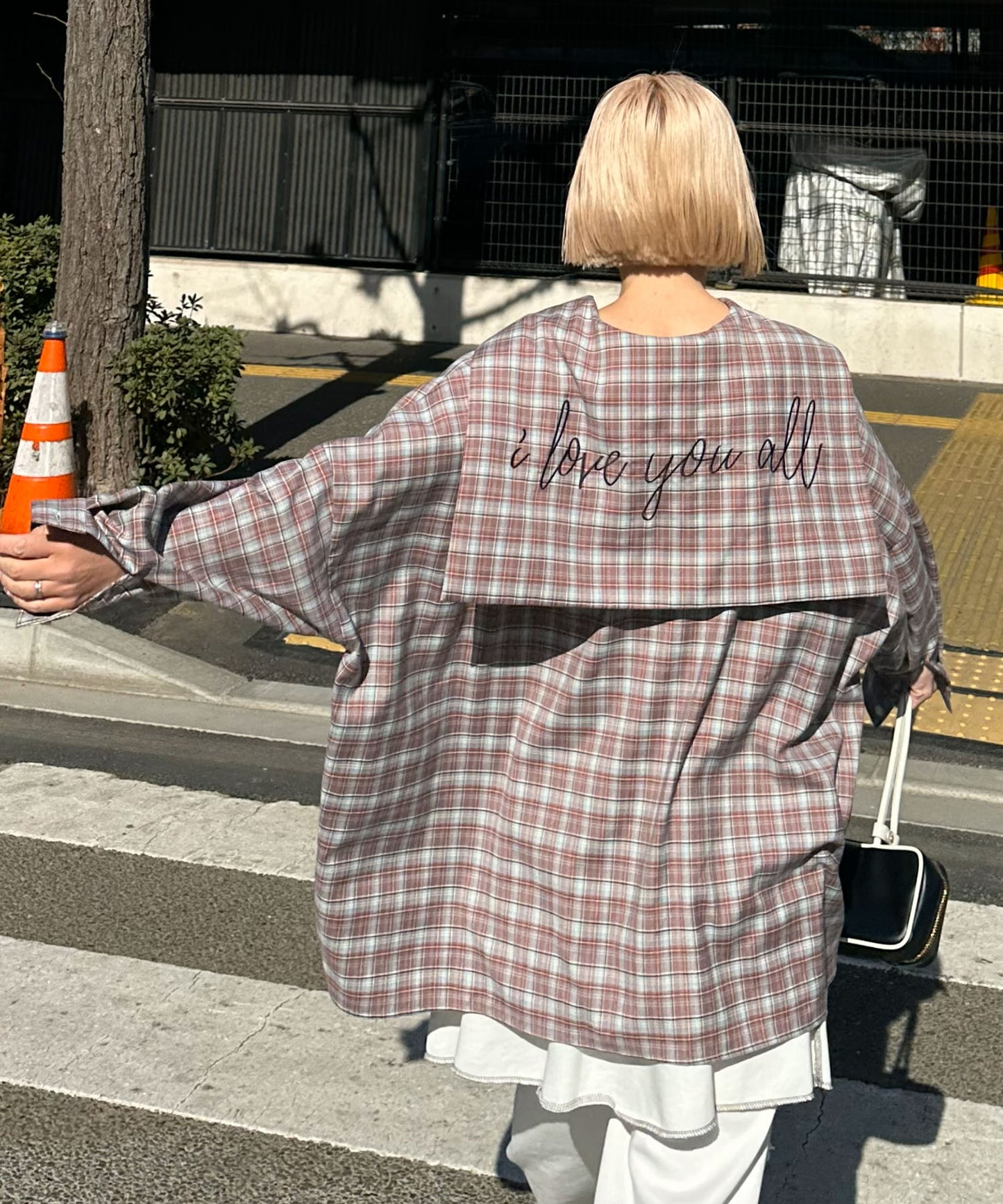 【リバイバル】メッセージセーラーシャツ【サックスブルー系】