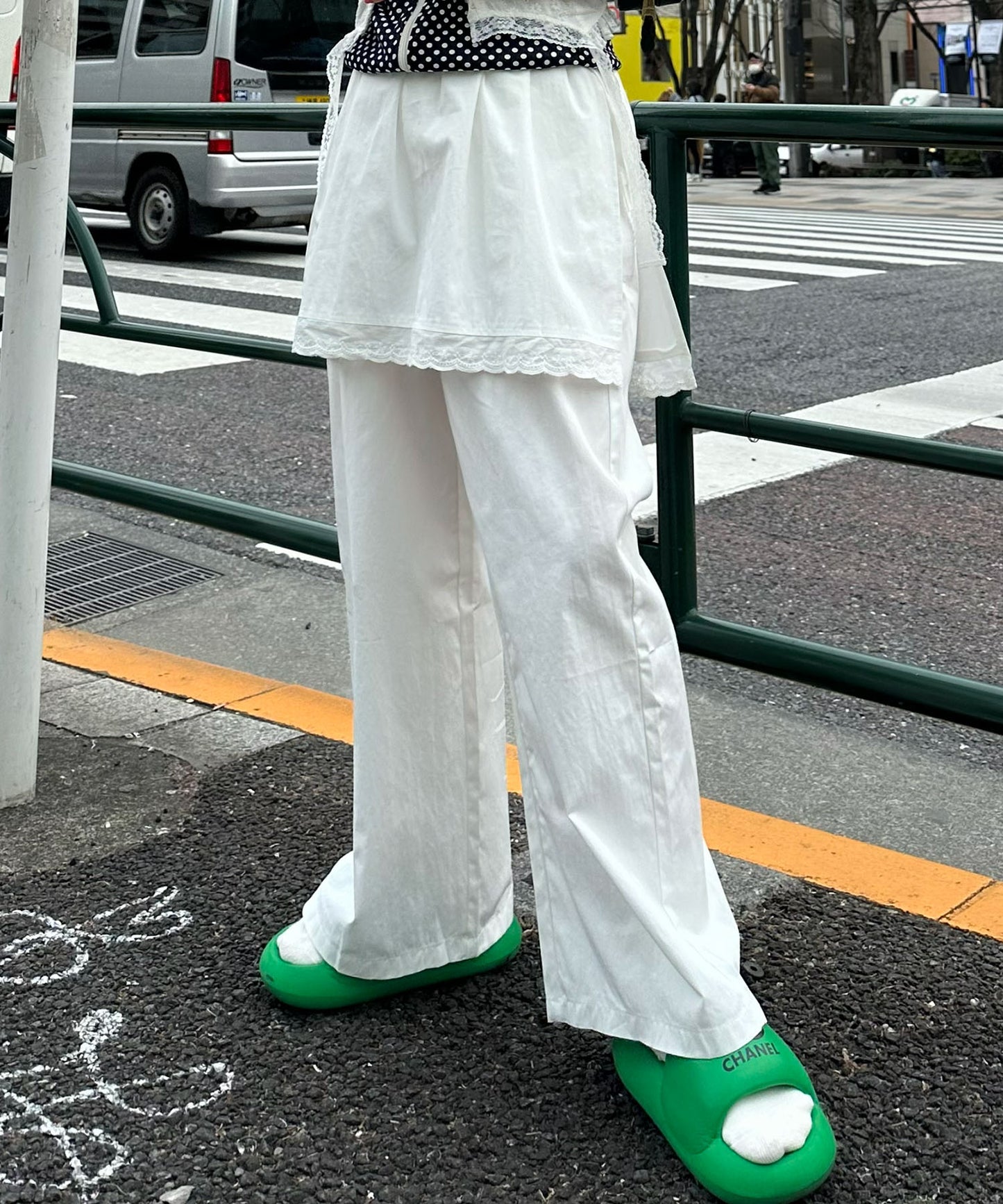 大人っぽスカパン【オフホワイト】