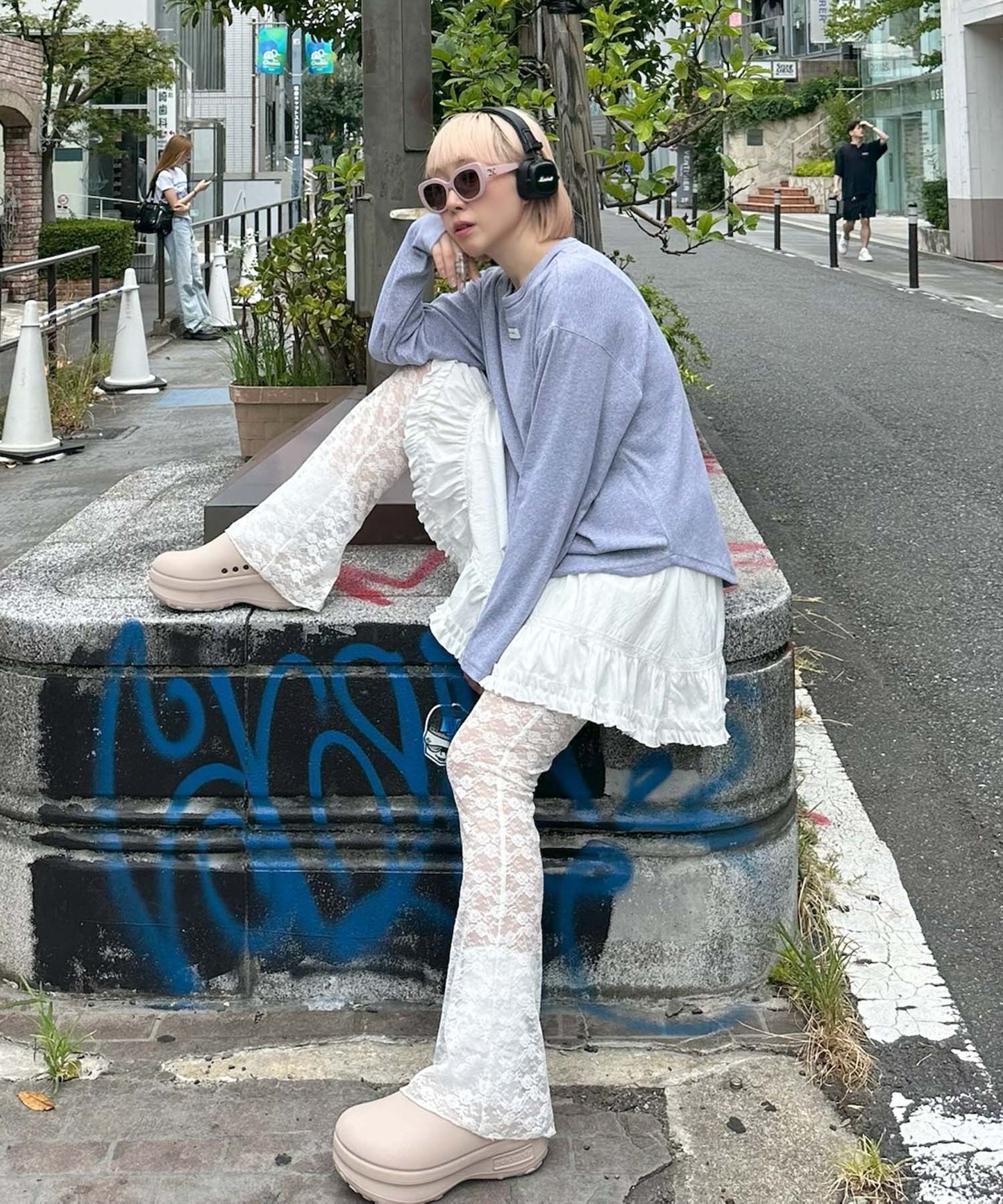 レースパンツ【オフホワイト】