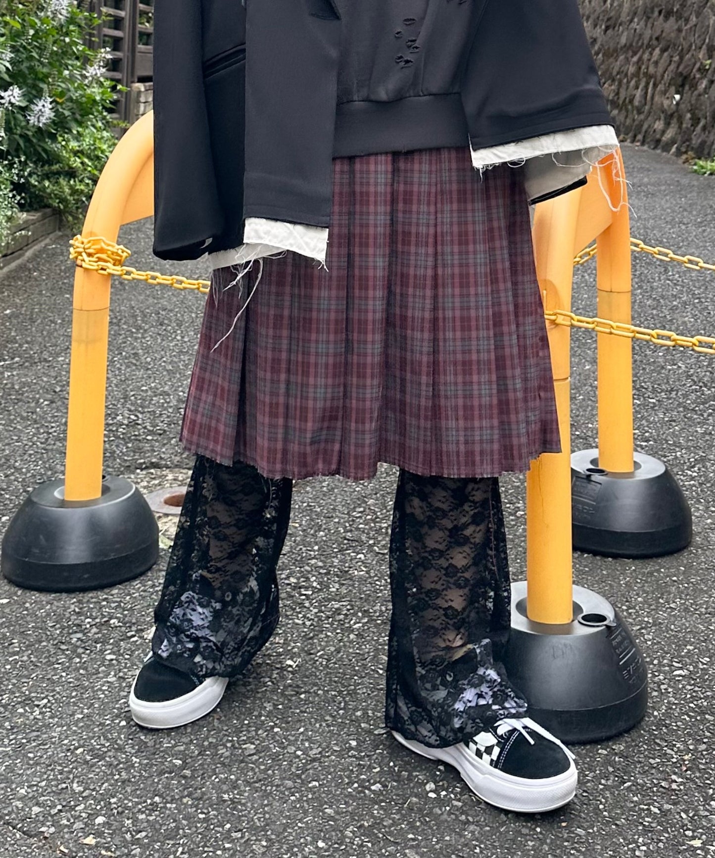 レースパンツ【ブラック】