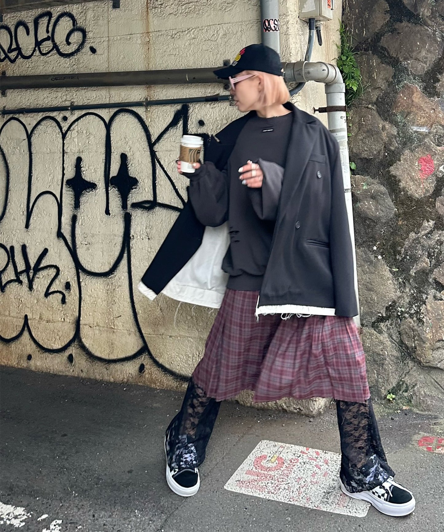 レースパンツ【ブラック】