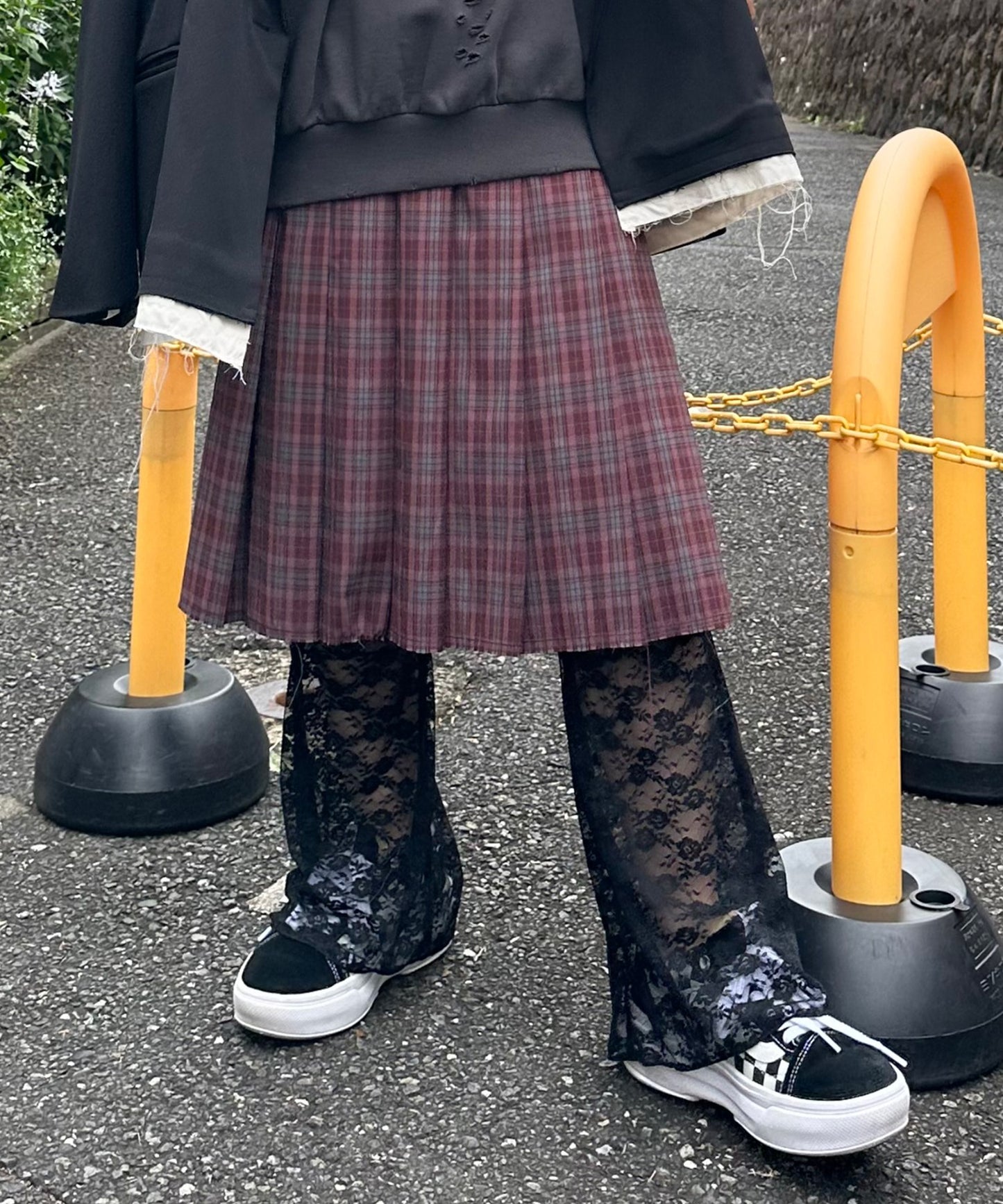 レースパンツ【ブラック】
