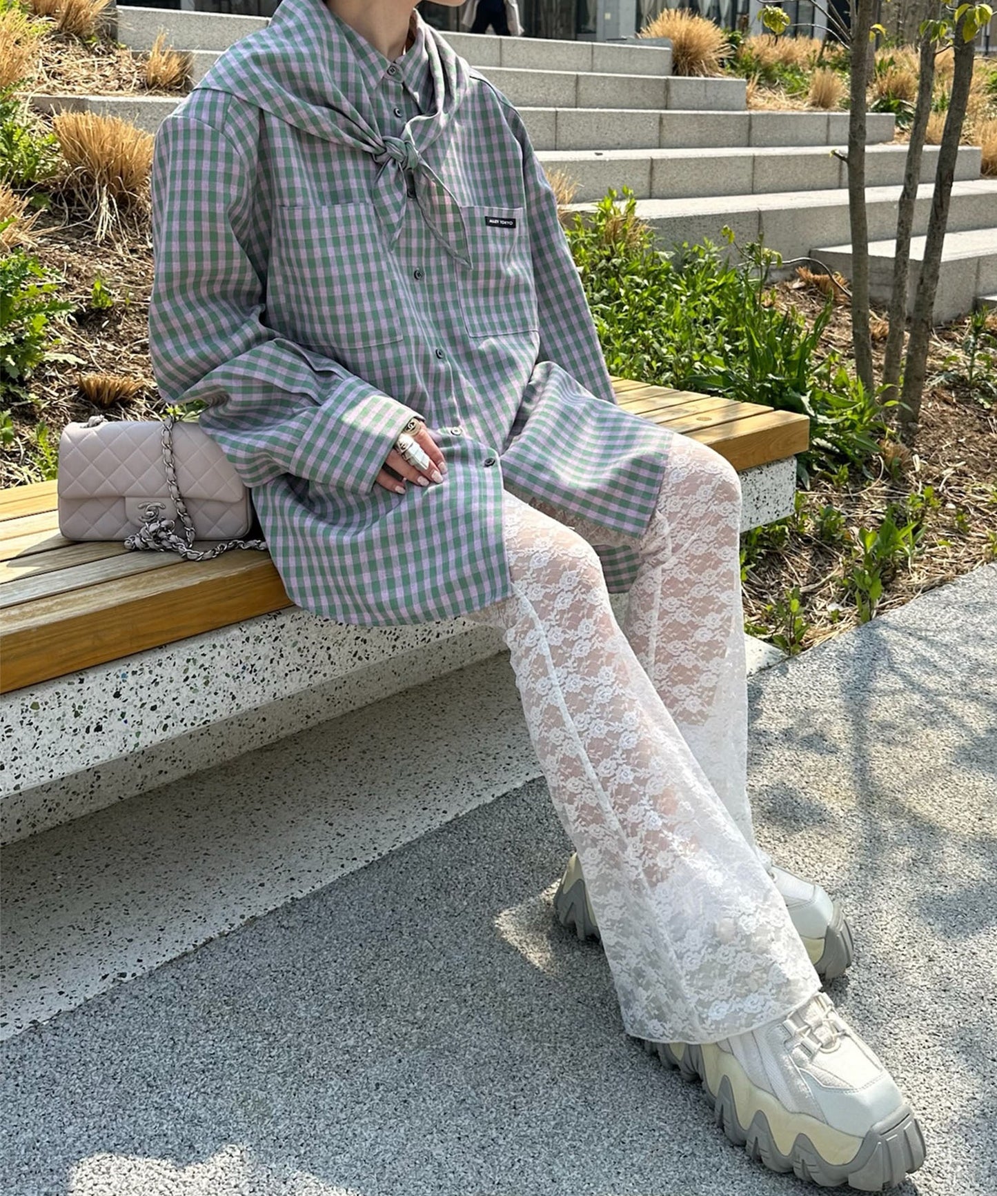 レースパンツ【オフホワイト】