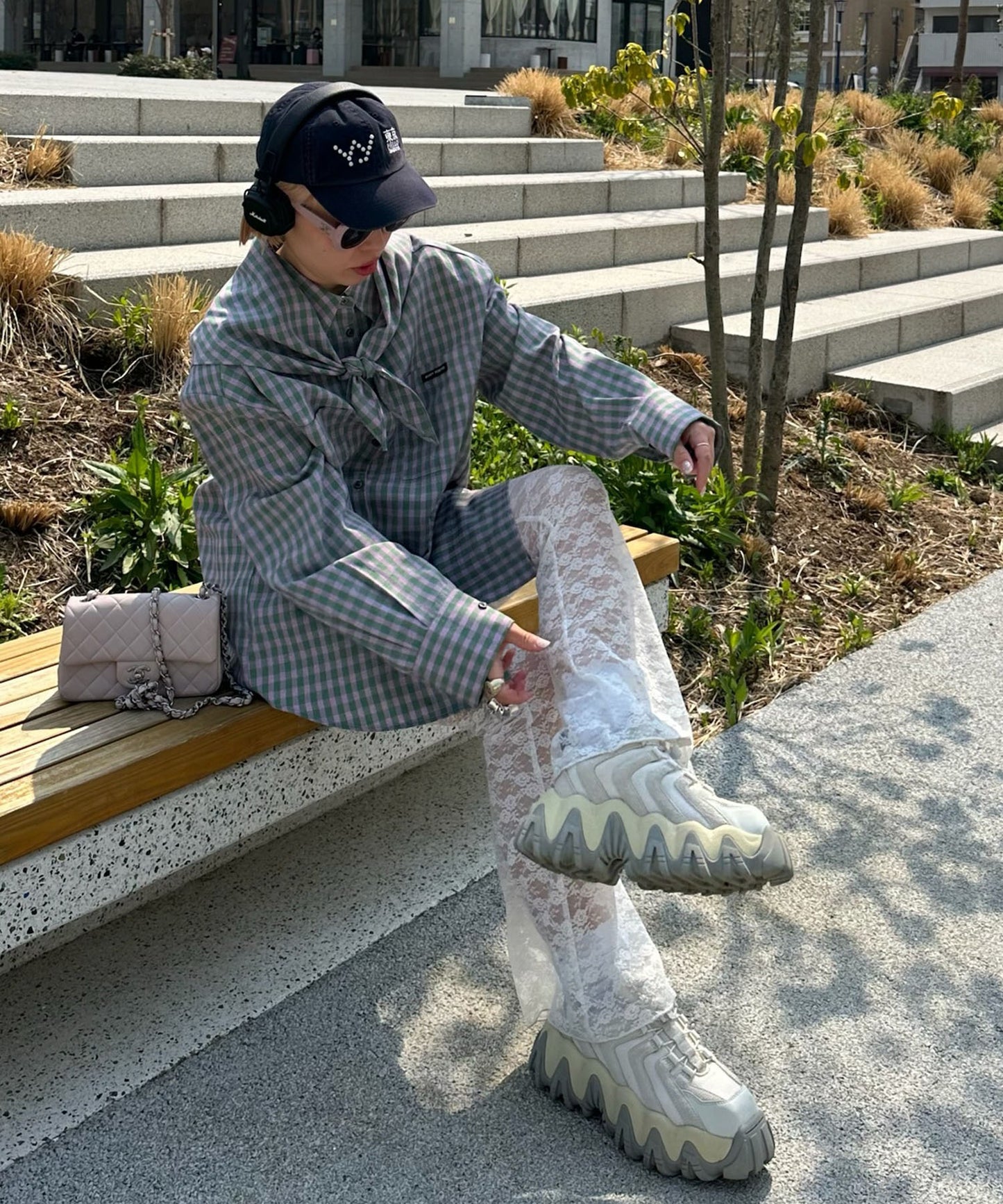 レースパンツ【オフホワイト】