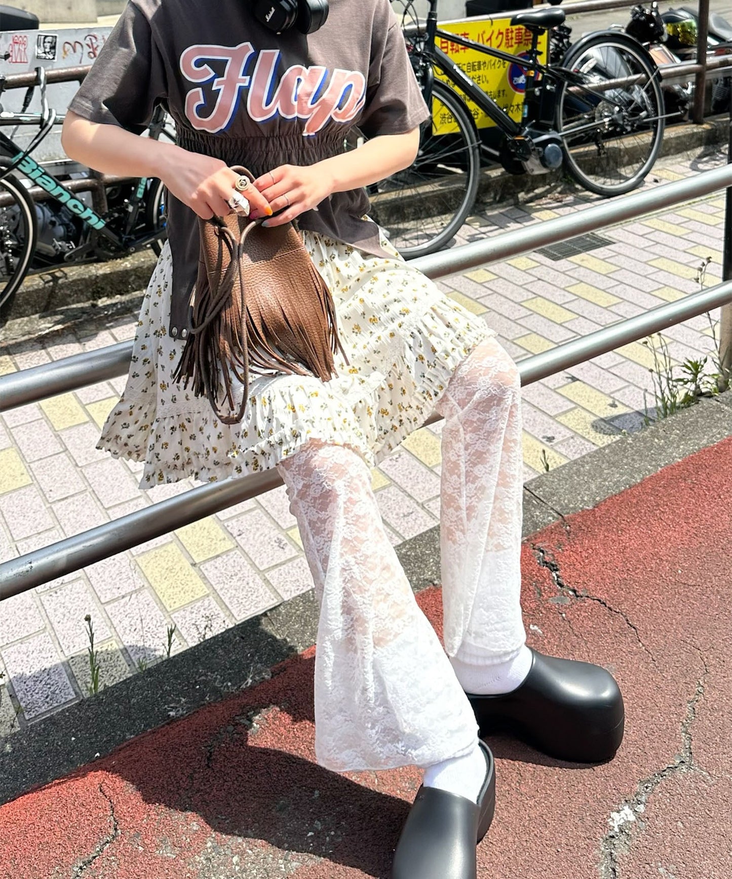 レースパンツ【オフホワイト】