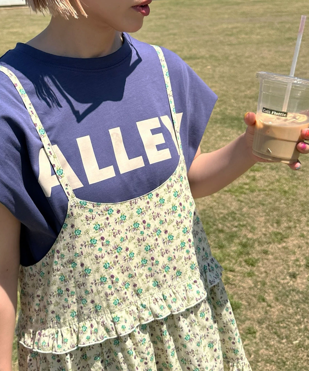 ALLEYロゴどんT【ブルー】