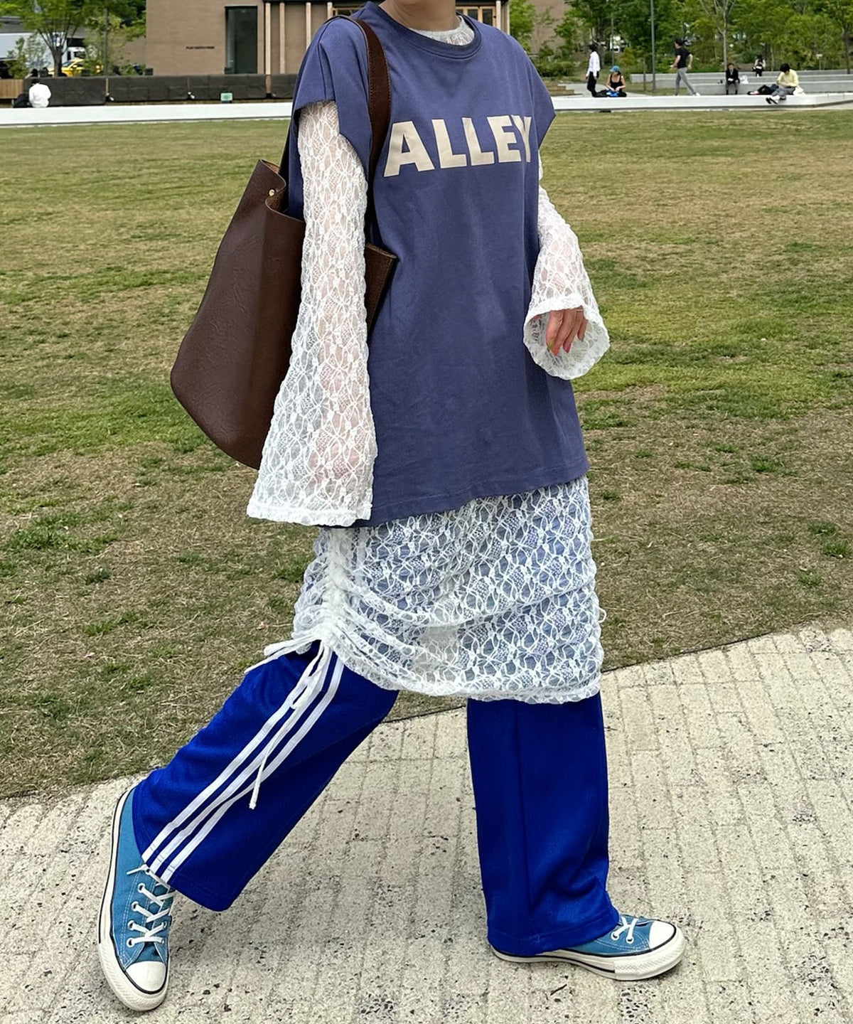 ALLEYロゴどんT【ブルー】