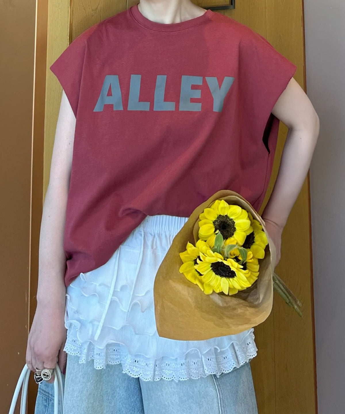 ALLEYロゴどんT【レッド】