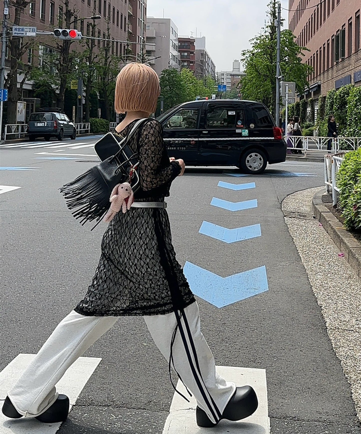 フリンジミニショルダー【ブラック】