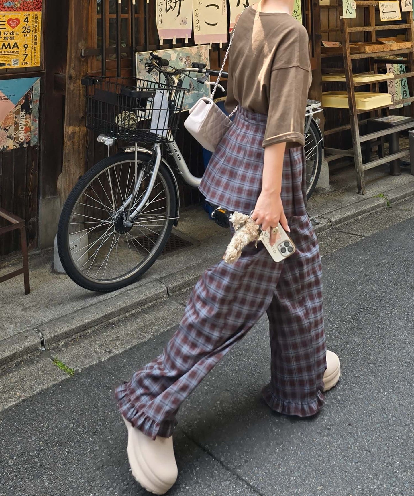 コルセット切替BIGT【ダークブラウン】
