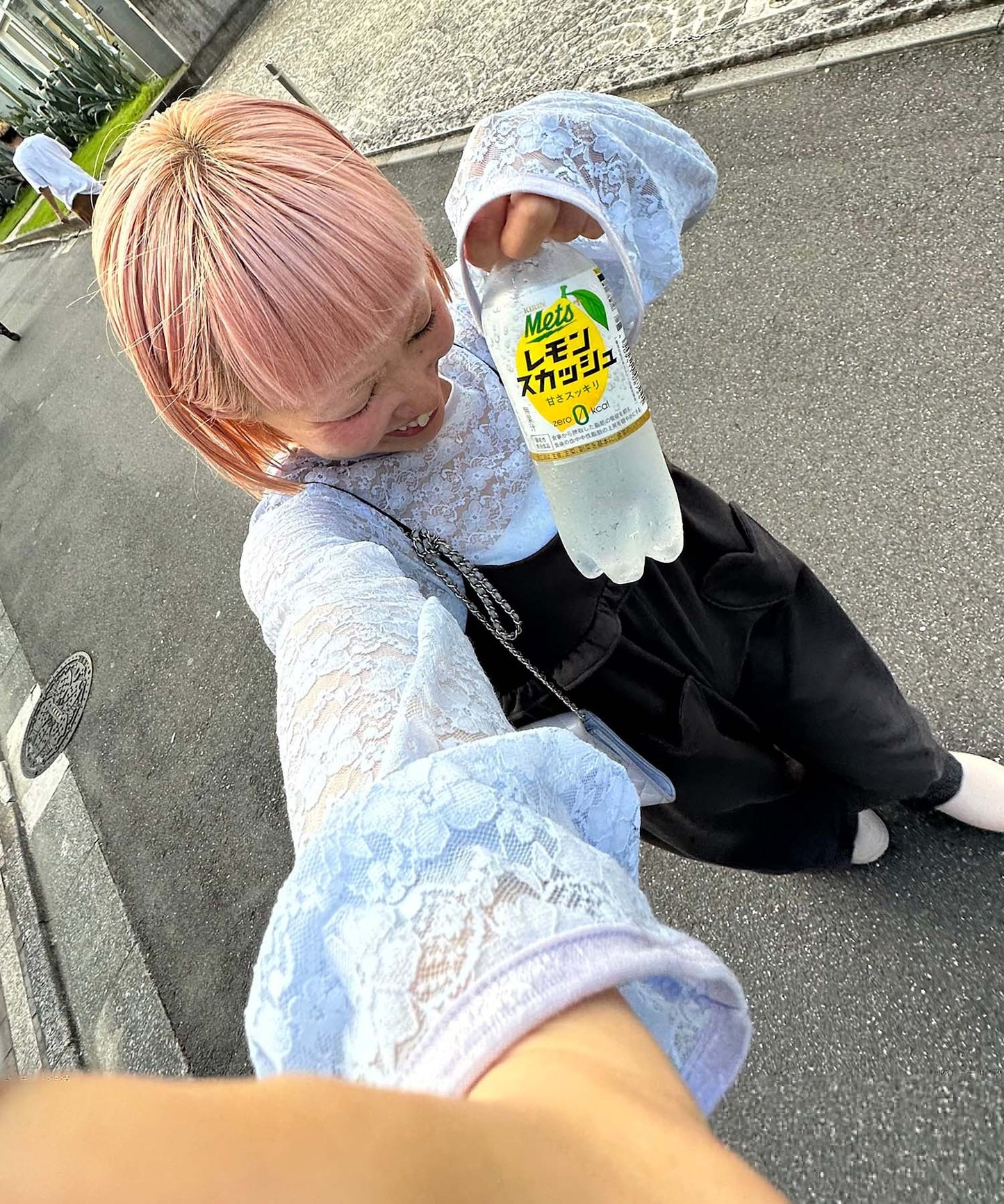 ハートポケサロペ【チャコール】