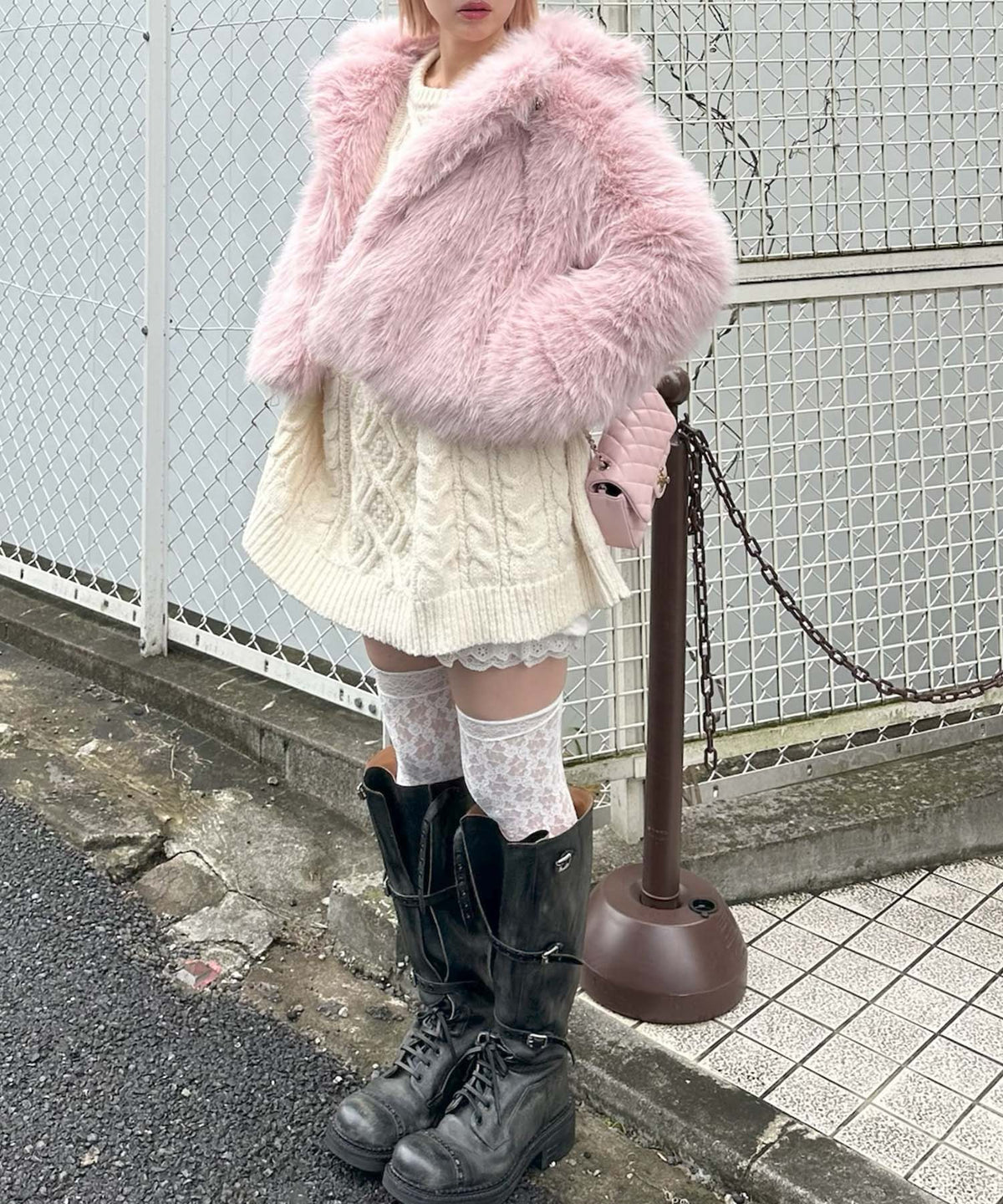 ファーブルゾン【ピンク】