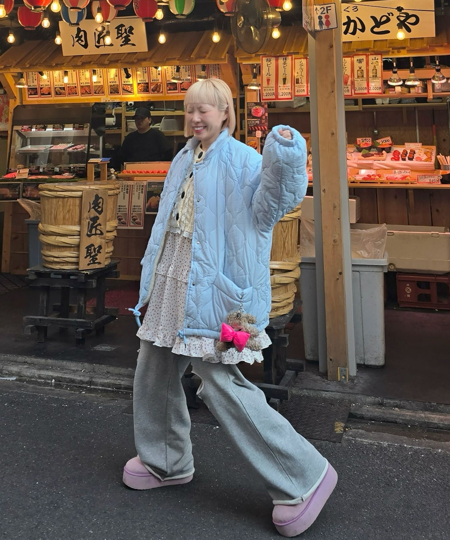 フリルティアードキャミワンピミニ【オフホワイト】