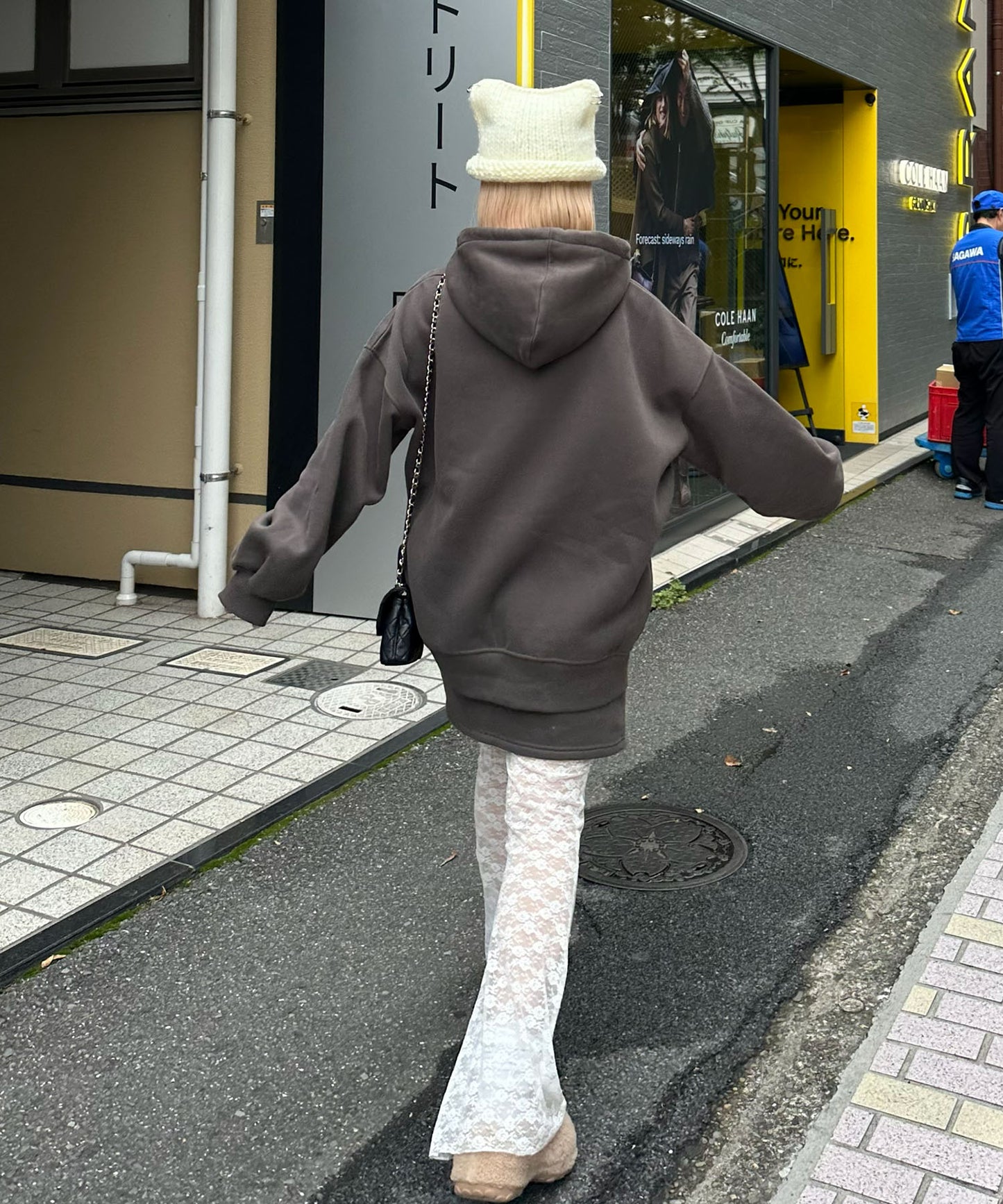 【セットアップで着られる】Bigなパーカー【スミクロ】