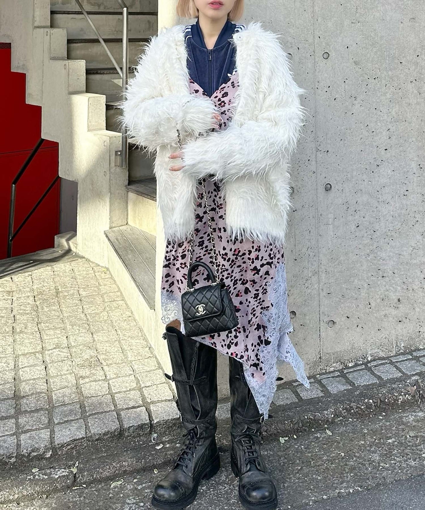 ランジェリーなキャミワンピ【アニマル】