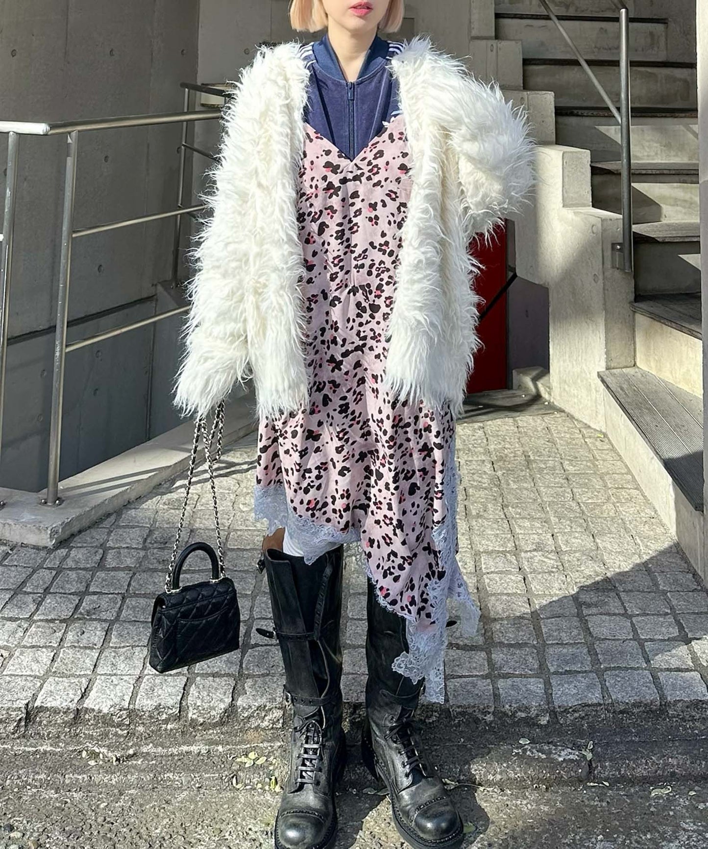 ランジェリーなキャミワンピ【アニマル】