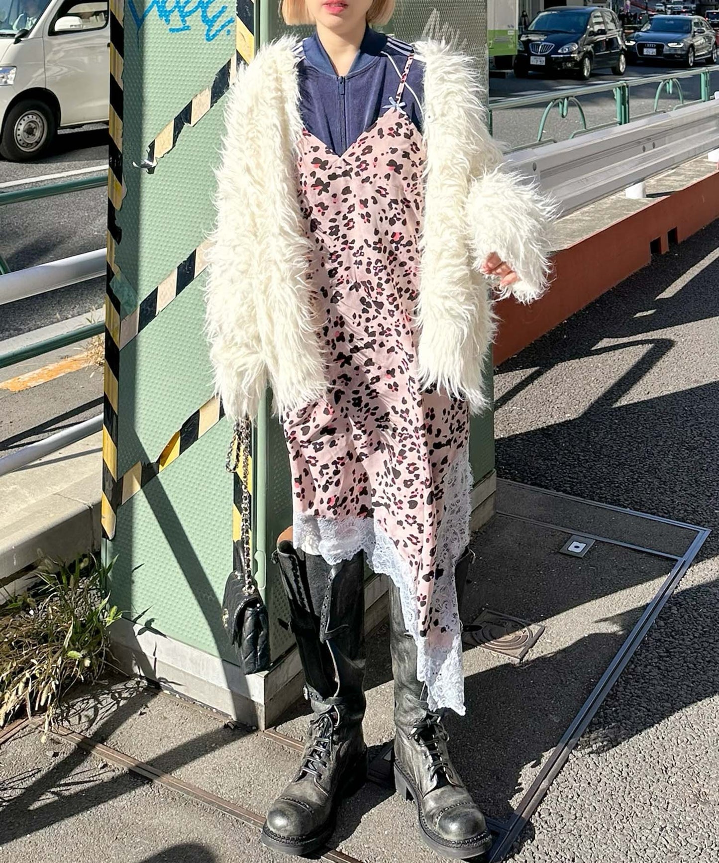 ランジェリーなキャミワンピ【アニマル】