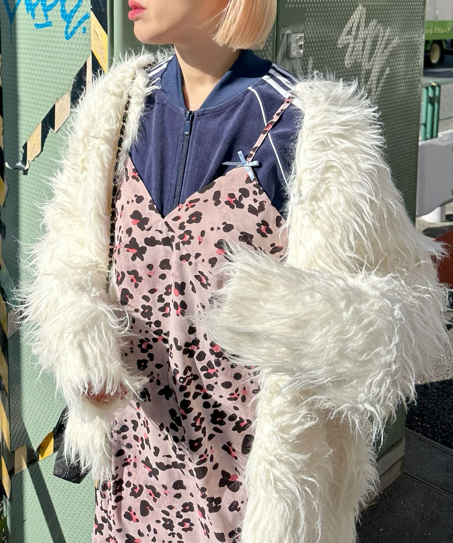 ランジェリーなキャミワンピ【アニマル】