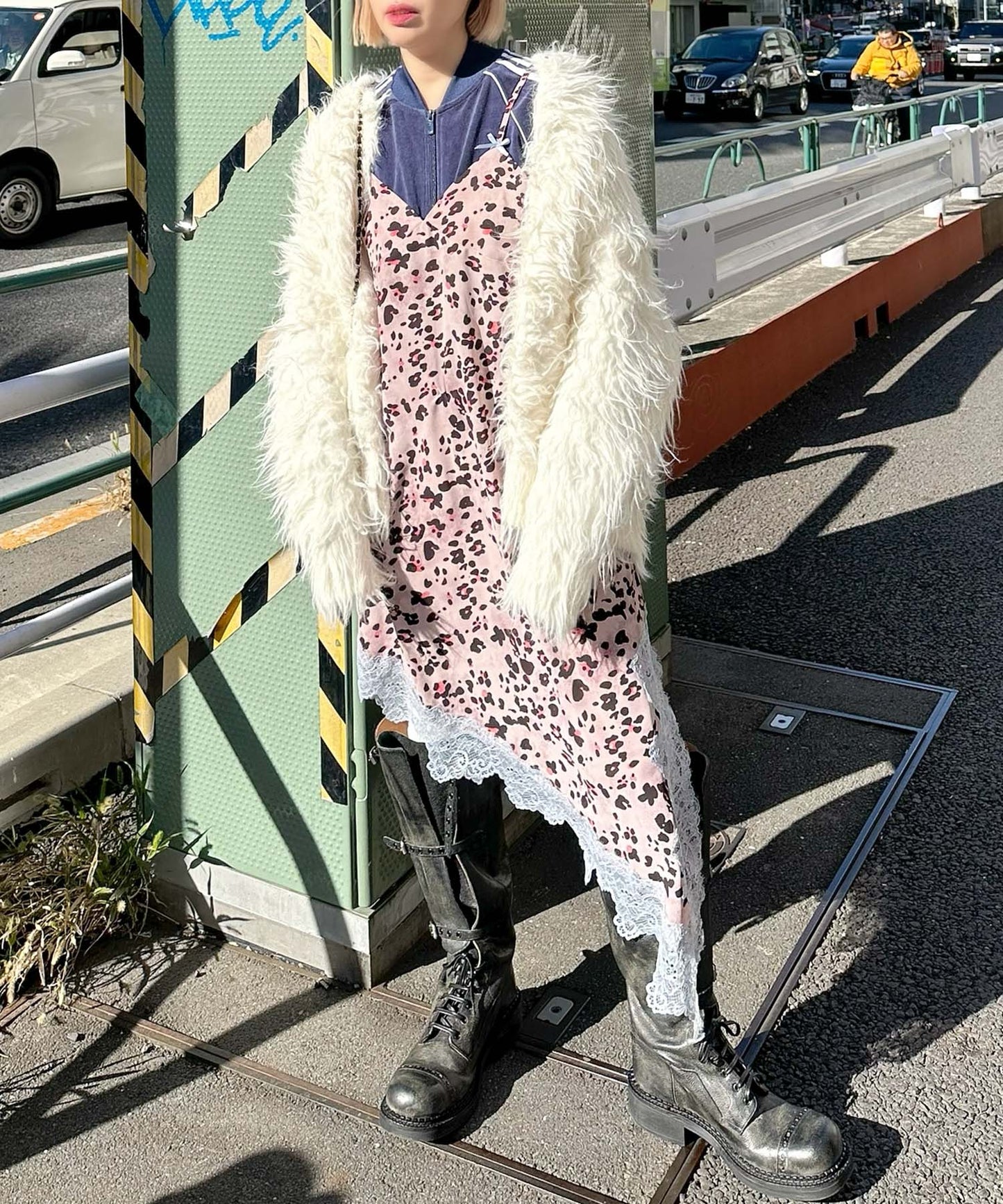 ランジェリーなキャミワンピ【アニマル】