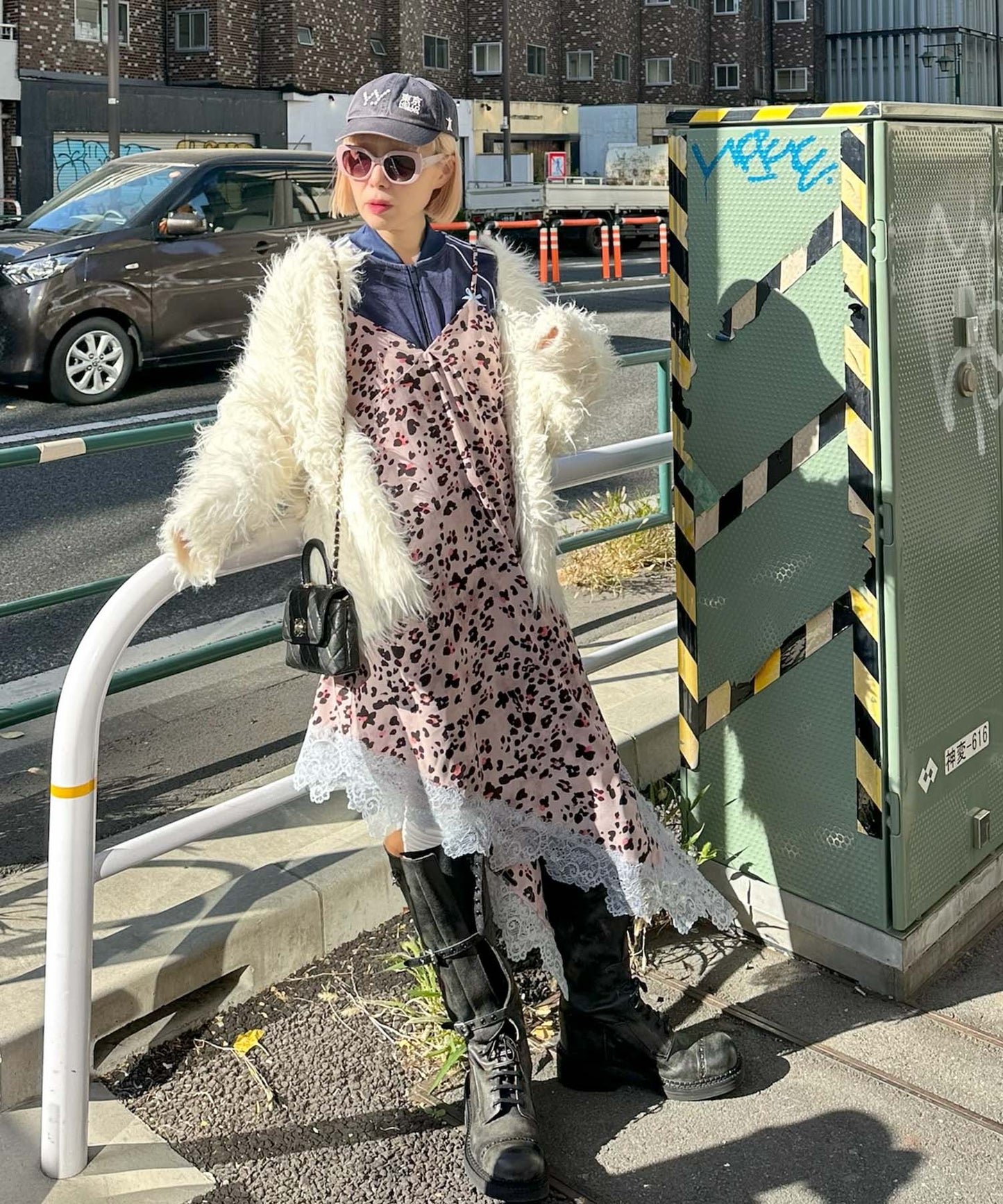 ランジェリーなキャミワンピ【アニマル】