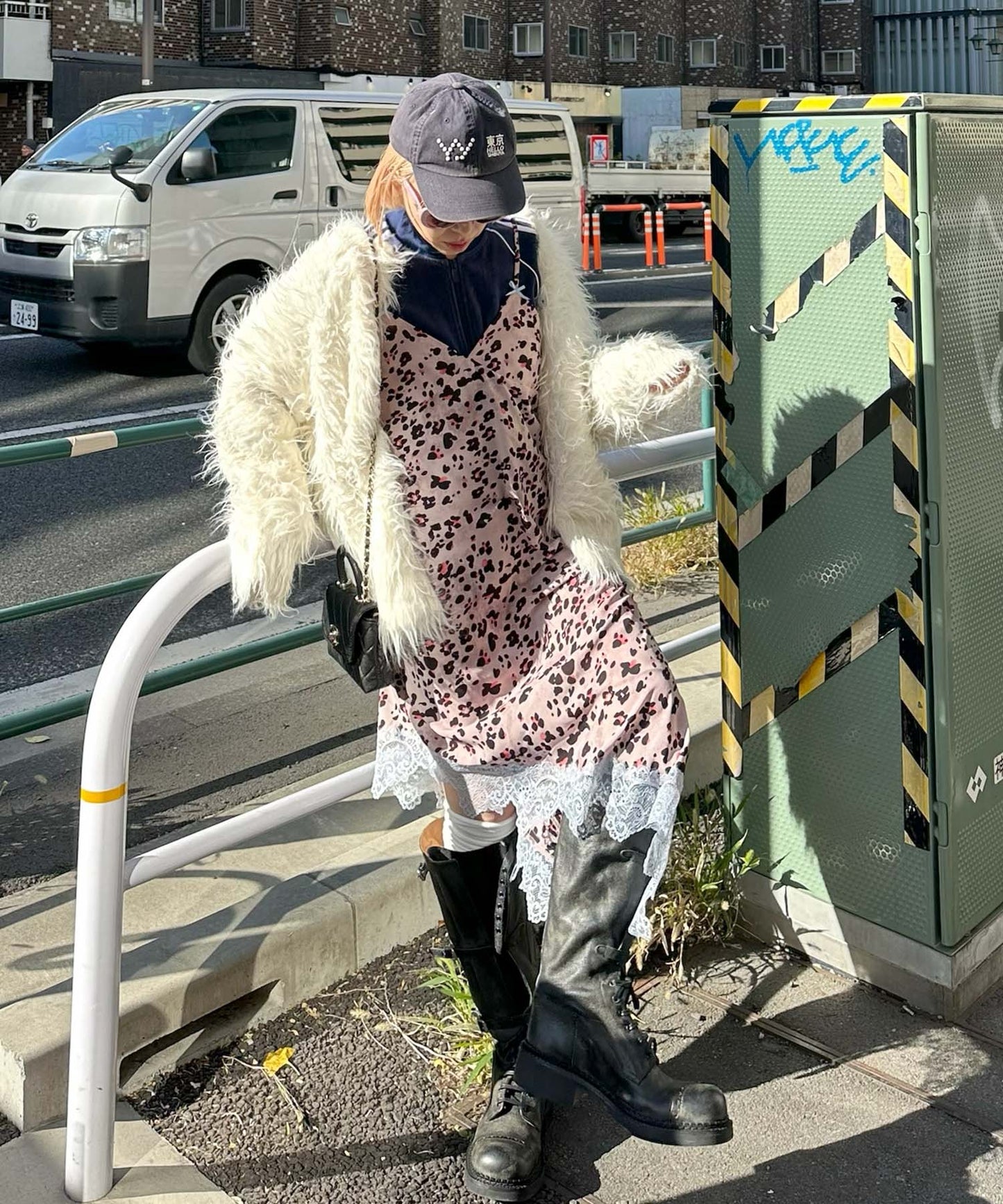 ランジェリーなキャミワンピ【アニマル】