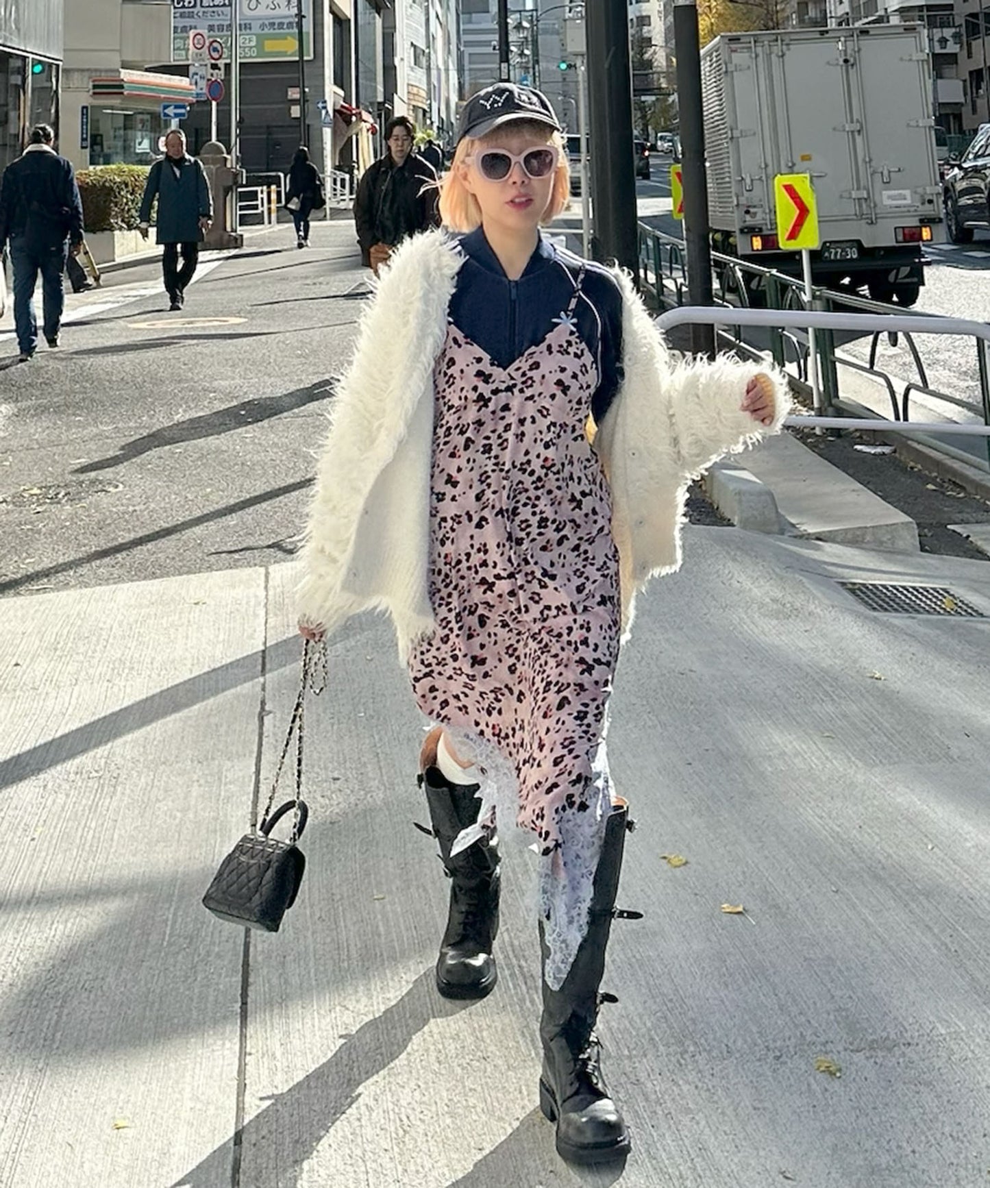 ランジェリーなキャミワンピ【アニマル】