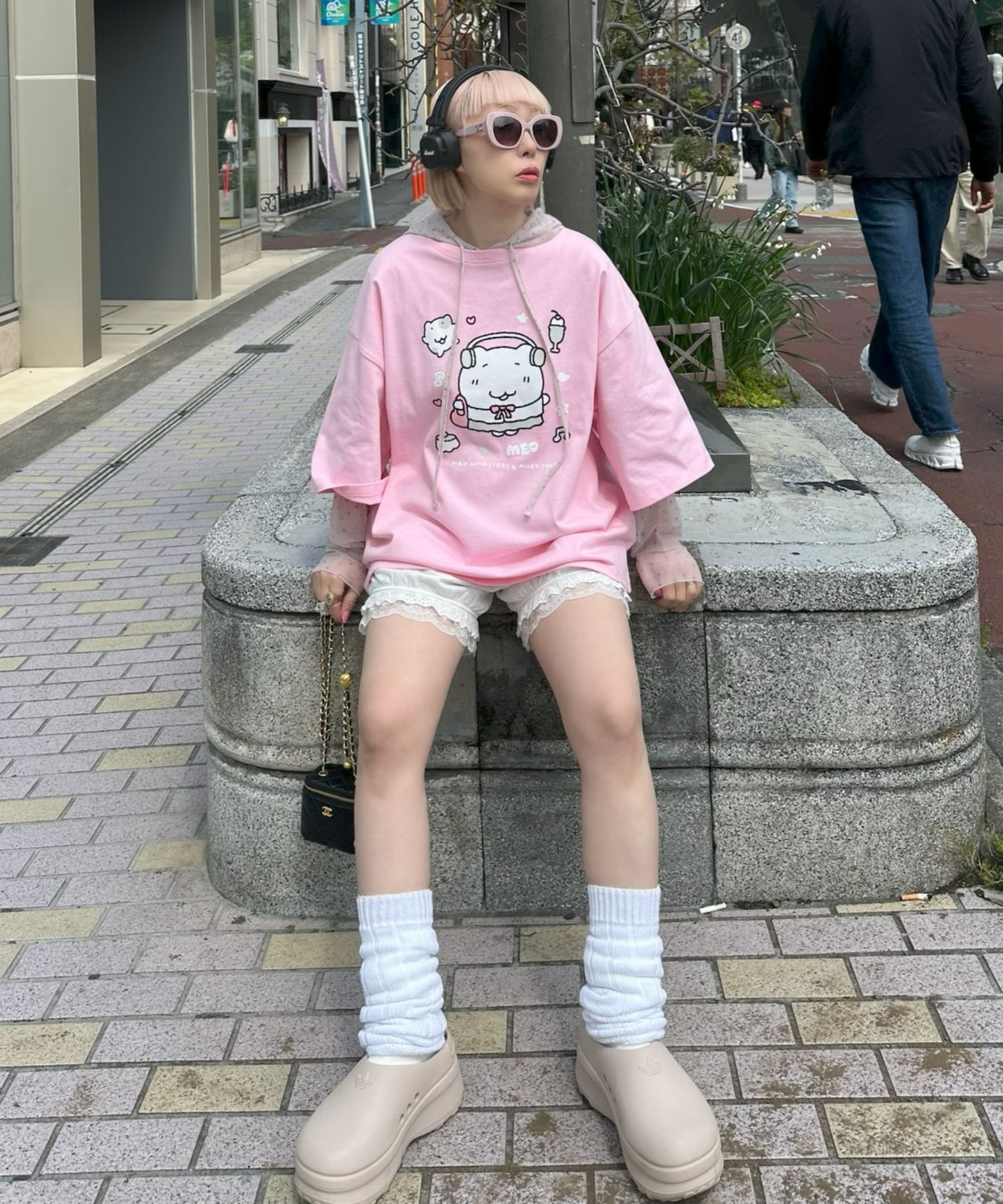 【にゃんにゃんモンスターズ×ALLEY TOKYO】BIG半袖T