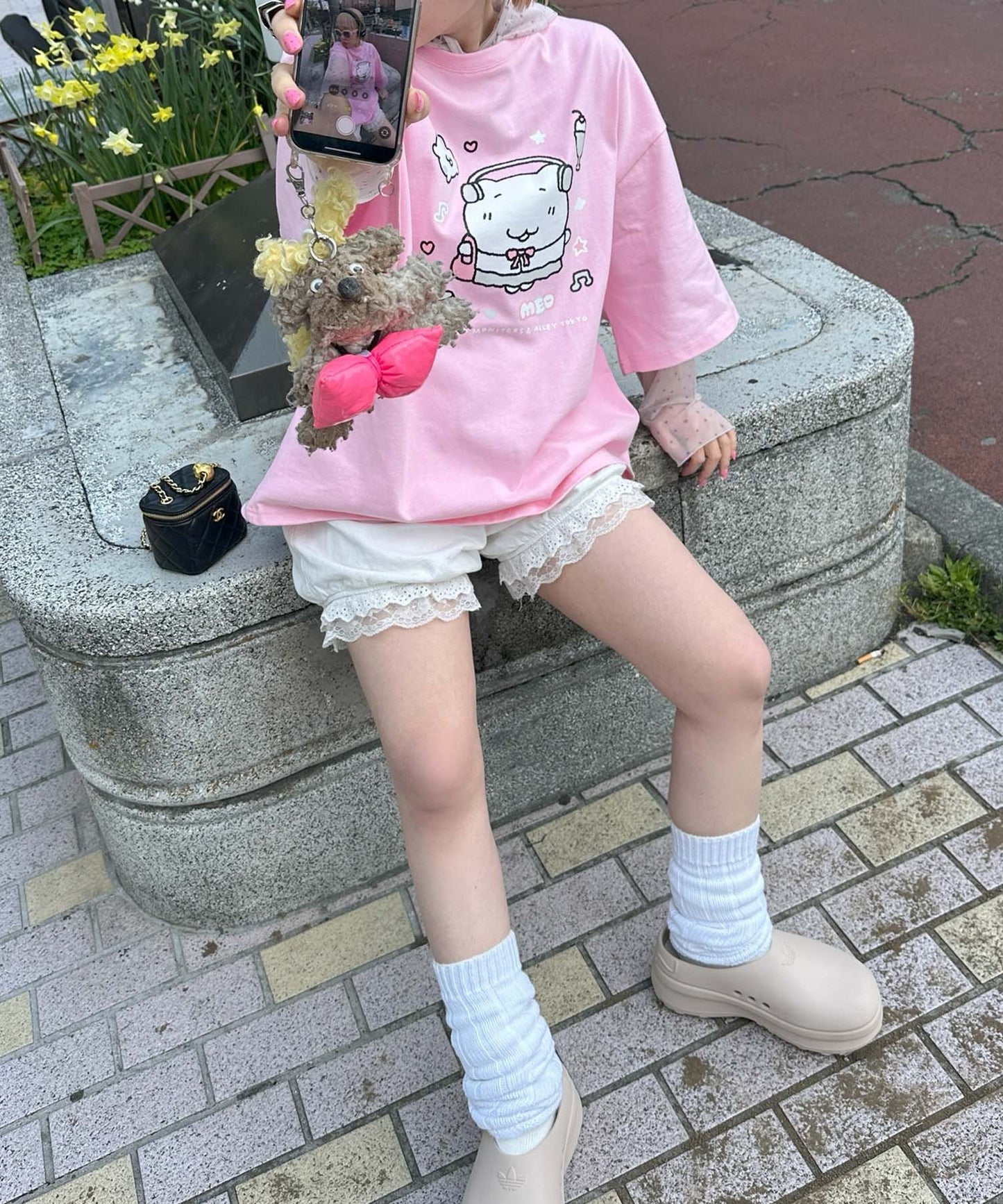 【にゃんにゃんモンスターズ×ALLEY TOKYO】BIG半袖T