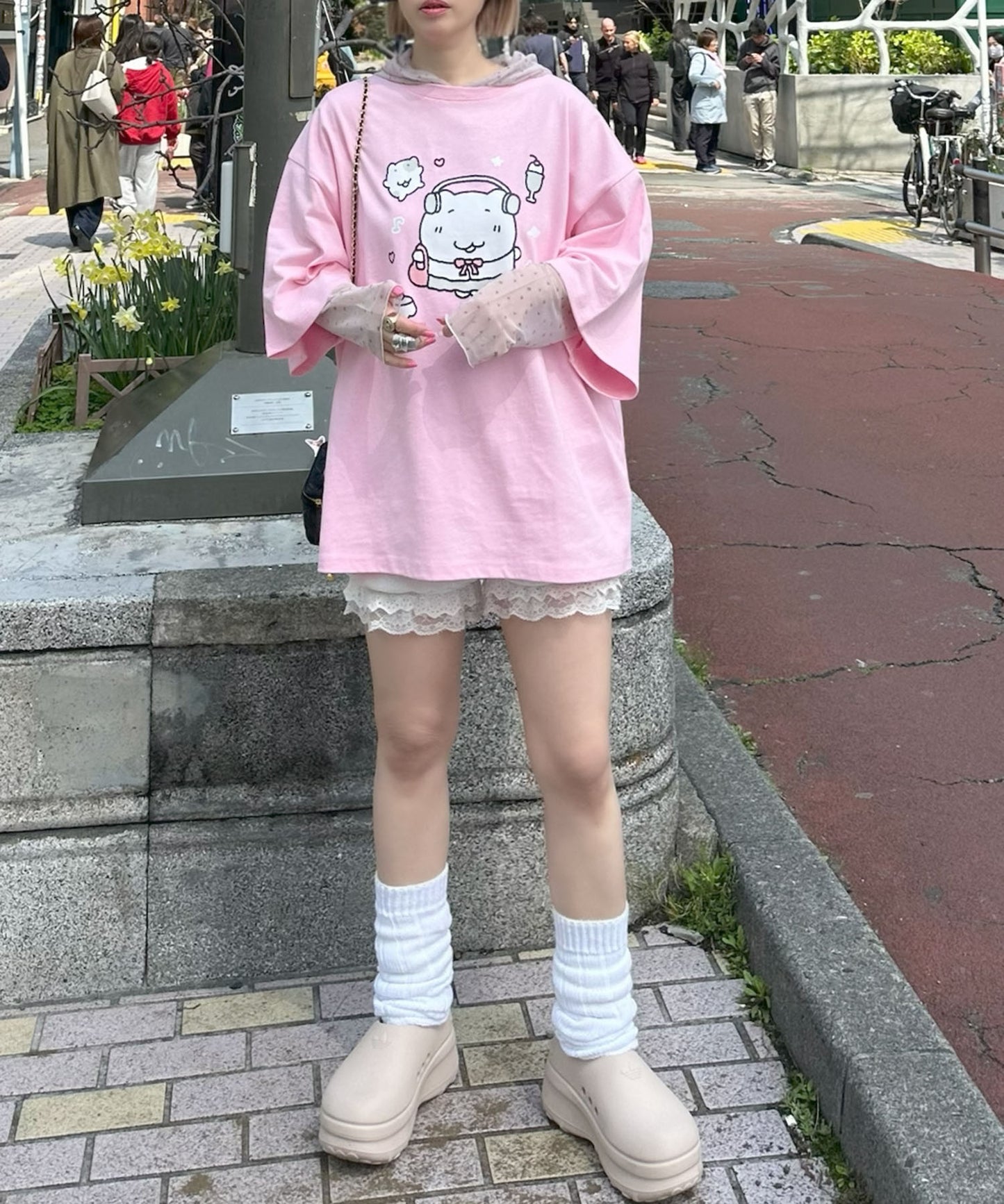 【にゃんにゃんモンスターズ×ALLEY TOKYO】BIG半袖T