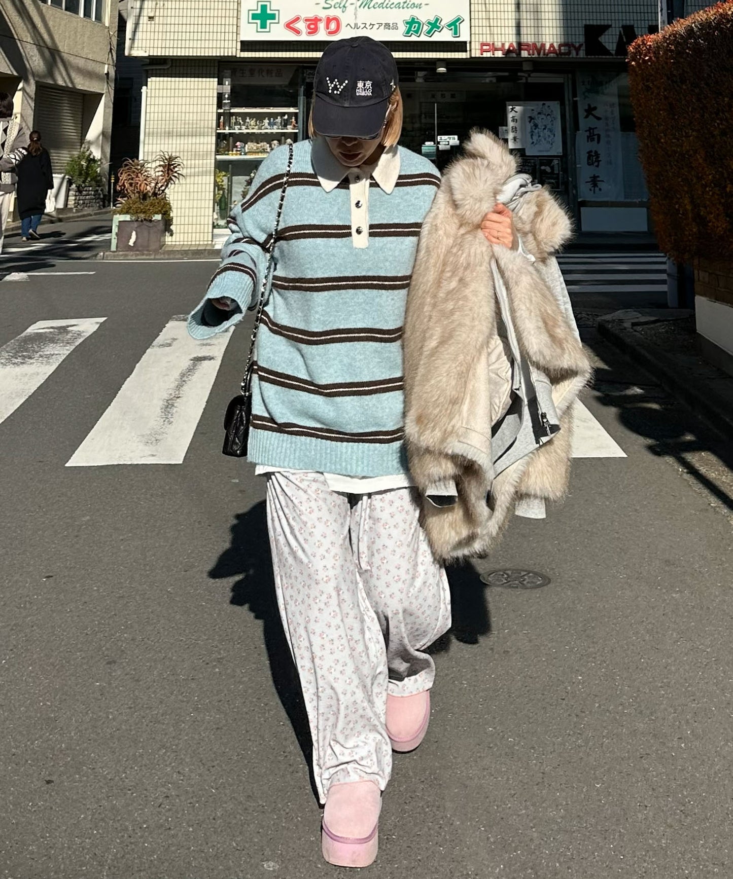 BIGラガーニット【ブルー】