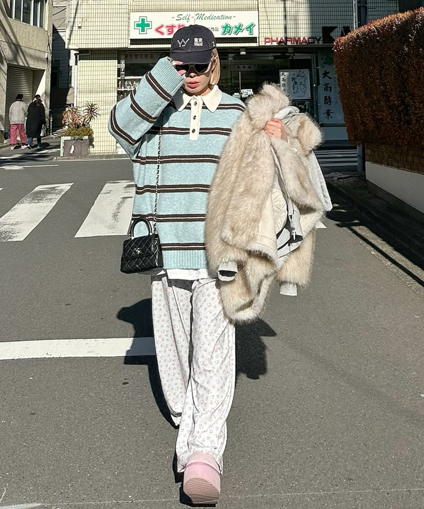 BIGラガーニット【ブルー】