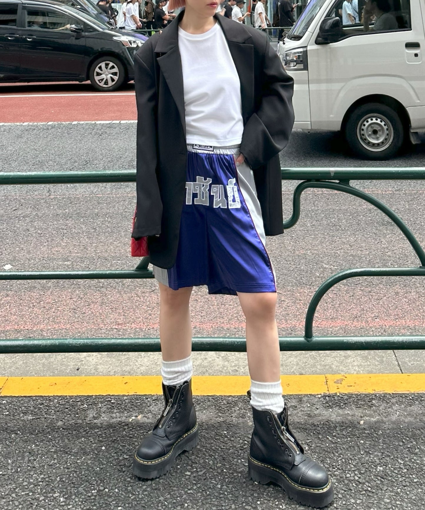 ムエタイのパンツ【ネイビー】