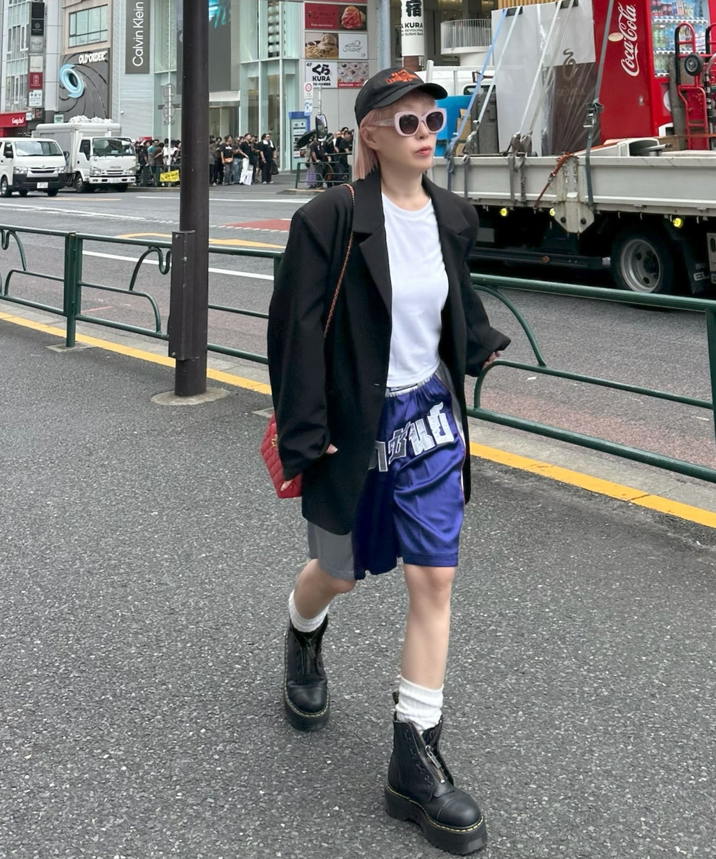 ムエタイのパンツ【ネイビー】