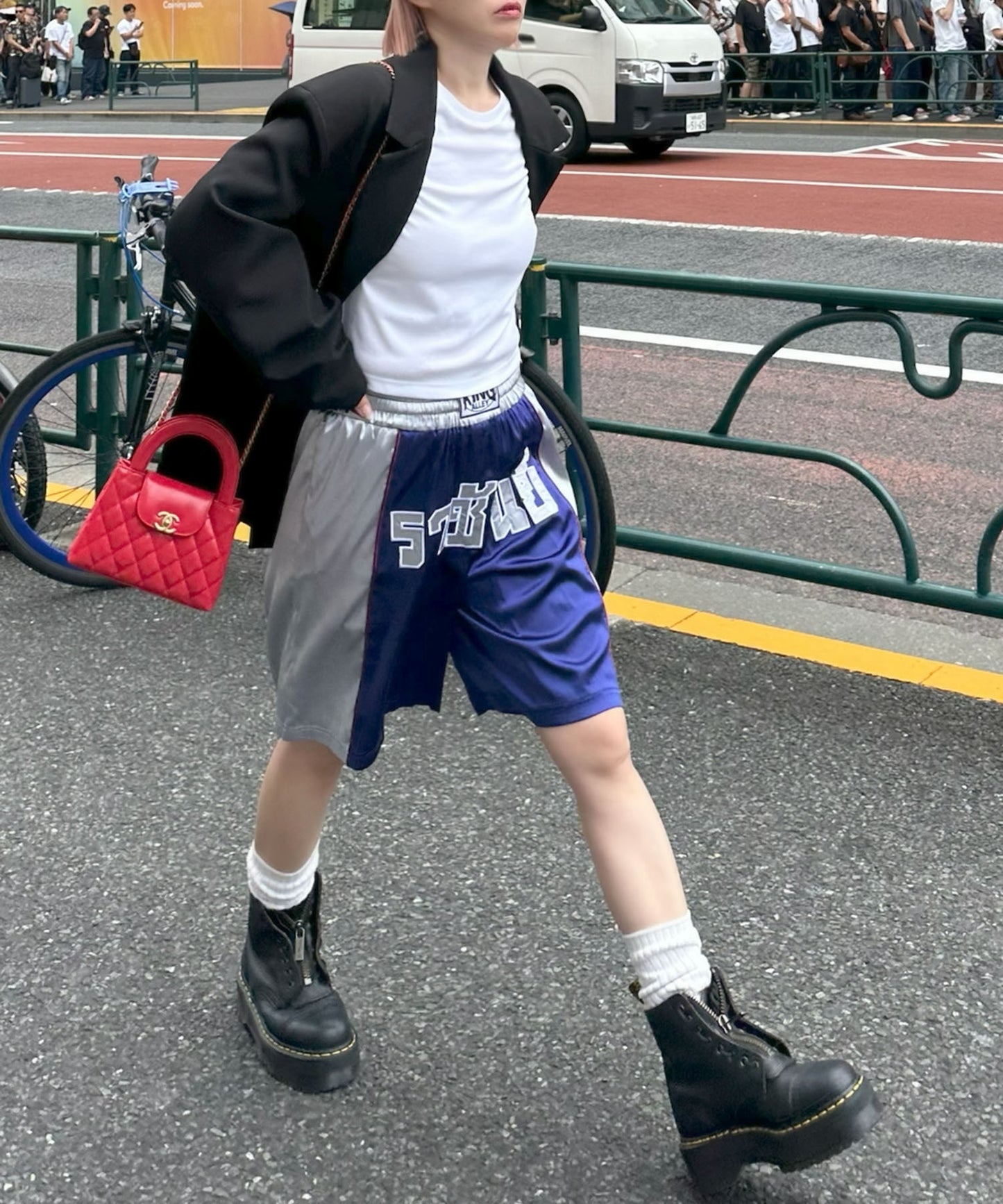 ムエタイのパンツ【ネイビー】