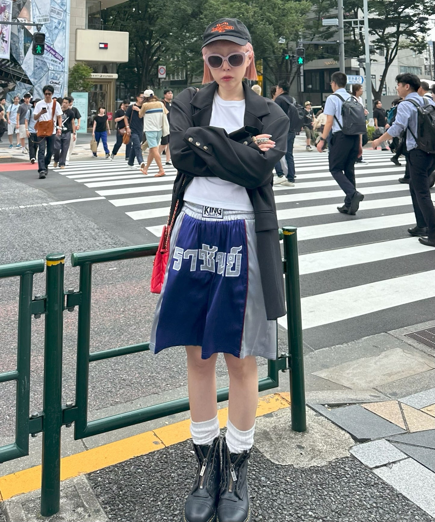 ムエタイのパンツ【ネイビー】