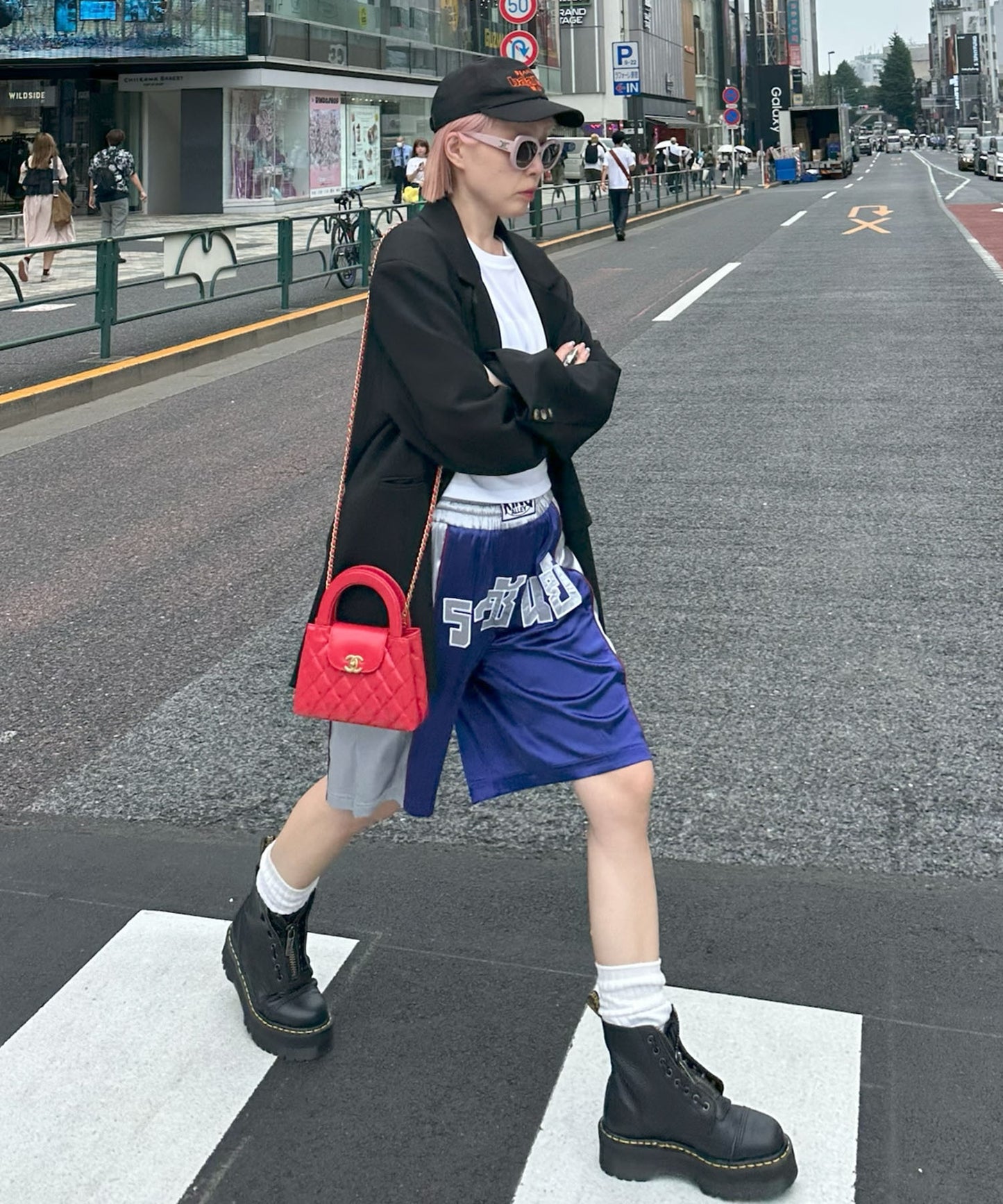 ムエタイのパンツ【ネイビー】