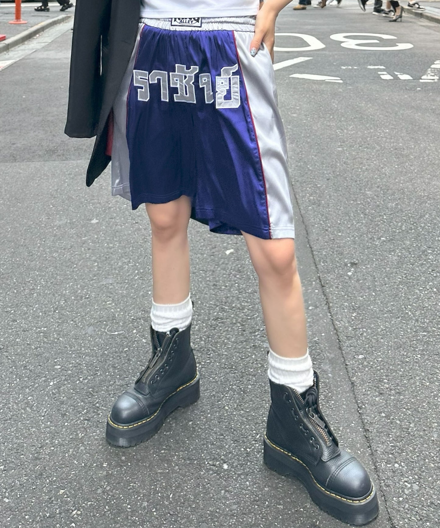 ムエタイのパンツ【ネイビー】