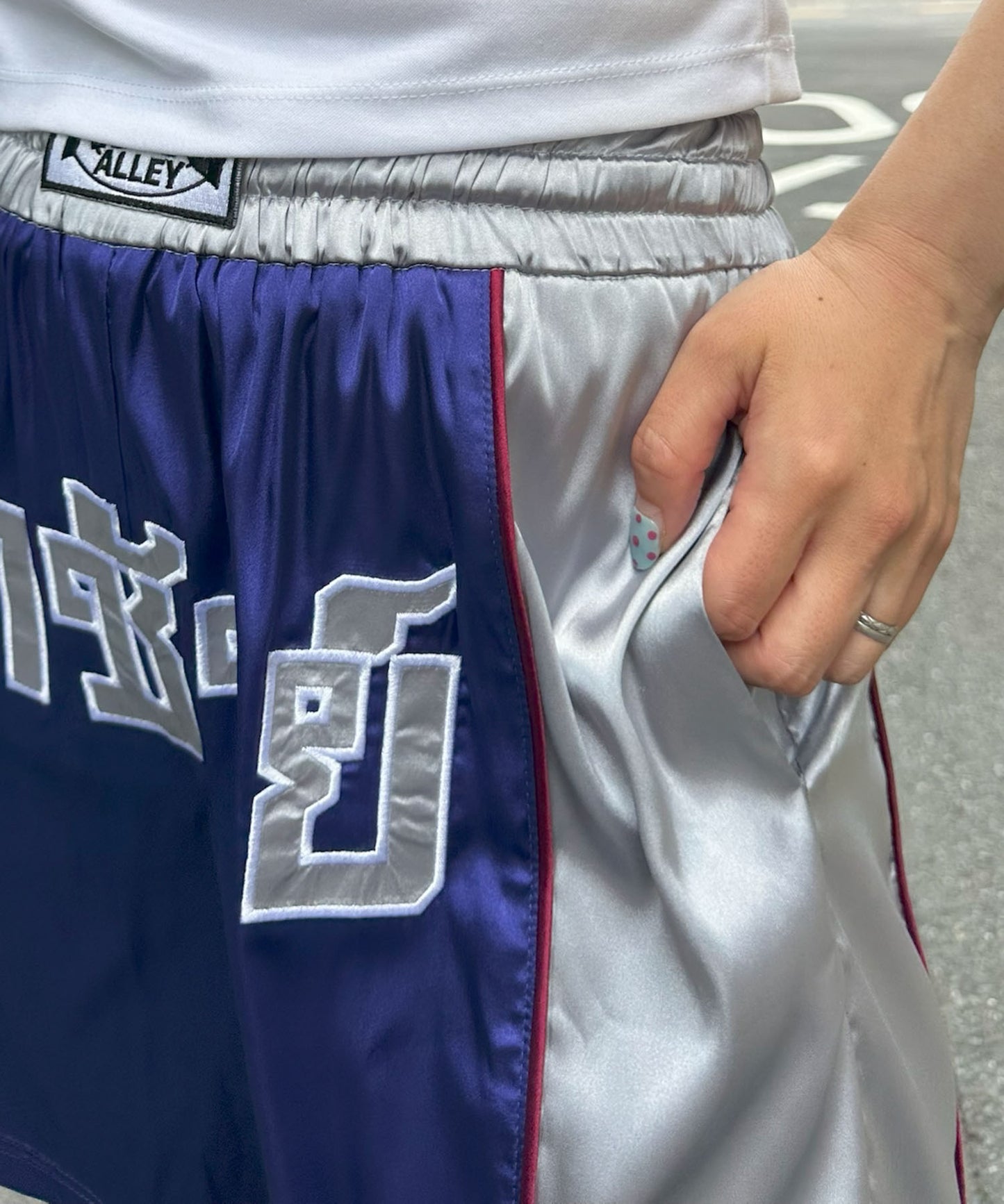 ムエタイのパンツ【ネイビー】