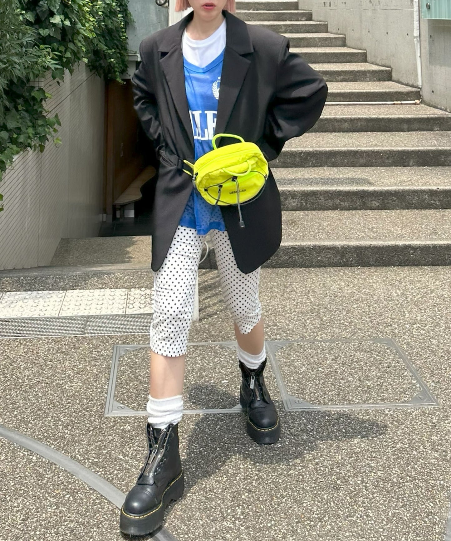 ウエストポーチ【イエロー】