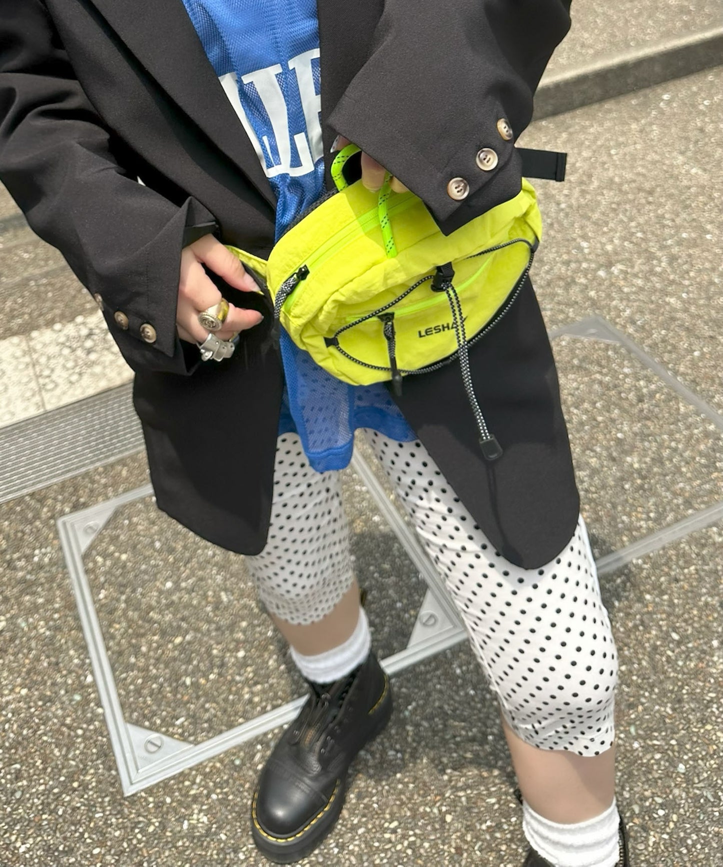 ウエストポーチ【イエロー】