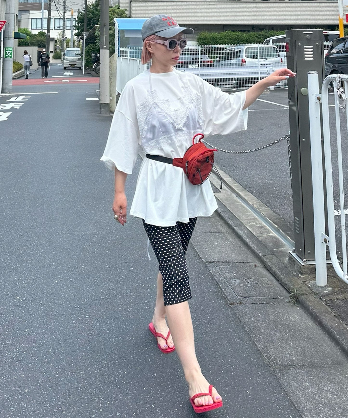 なんちゃってブラレイヤードBIG T【オフホワイト】