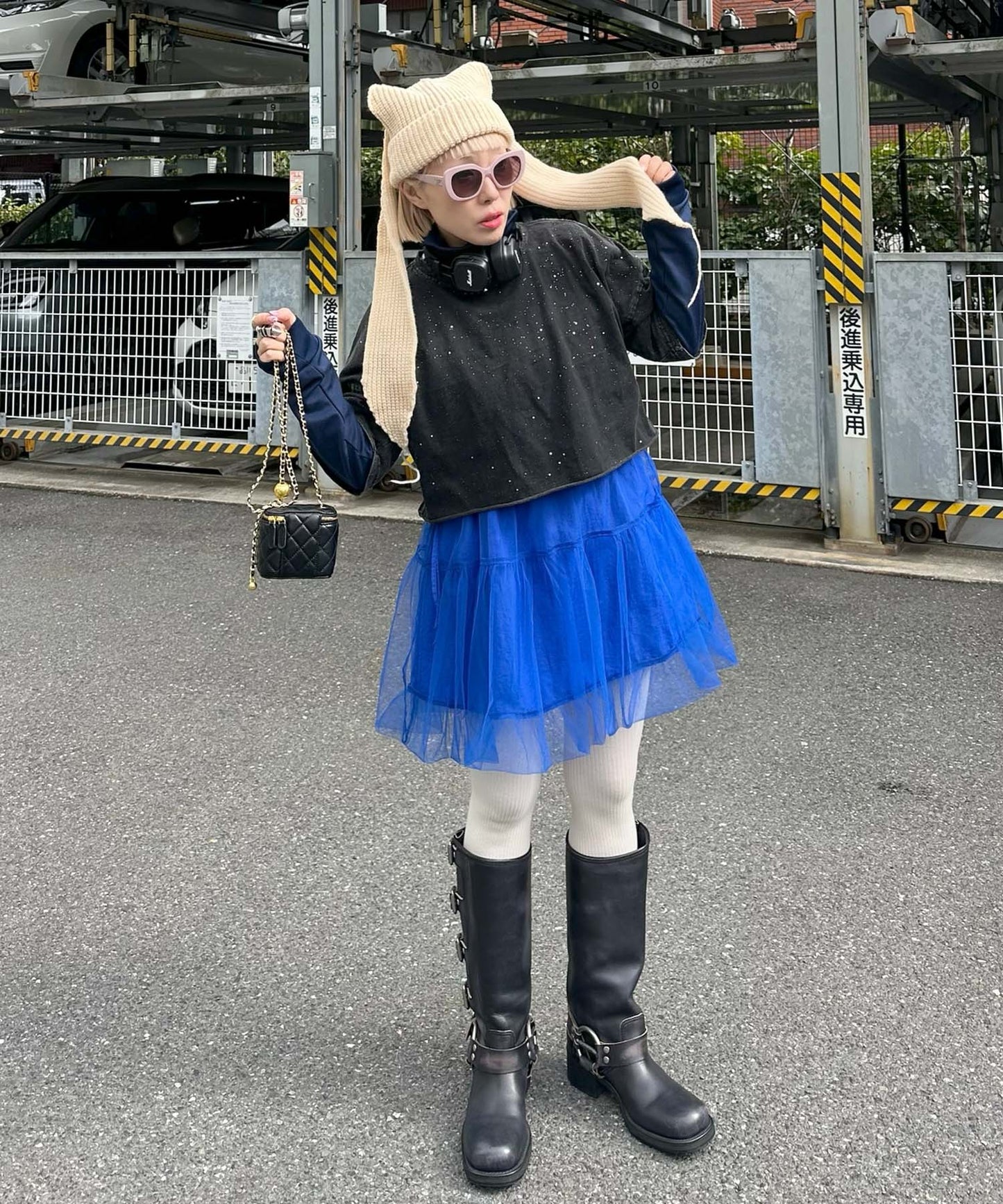 ひとくせウォッシュ加工BIG T【ブラック系その他】