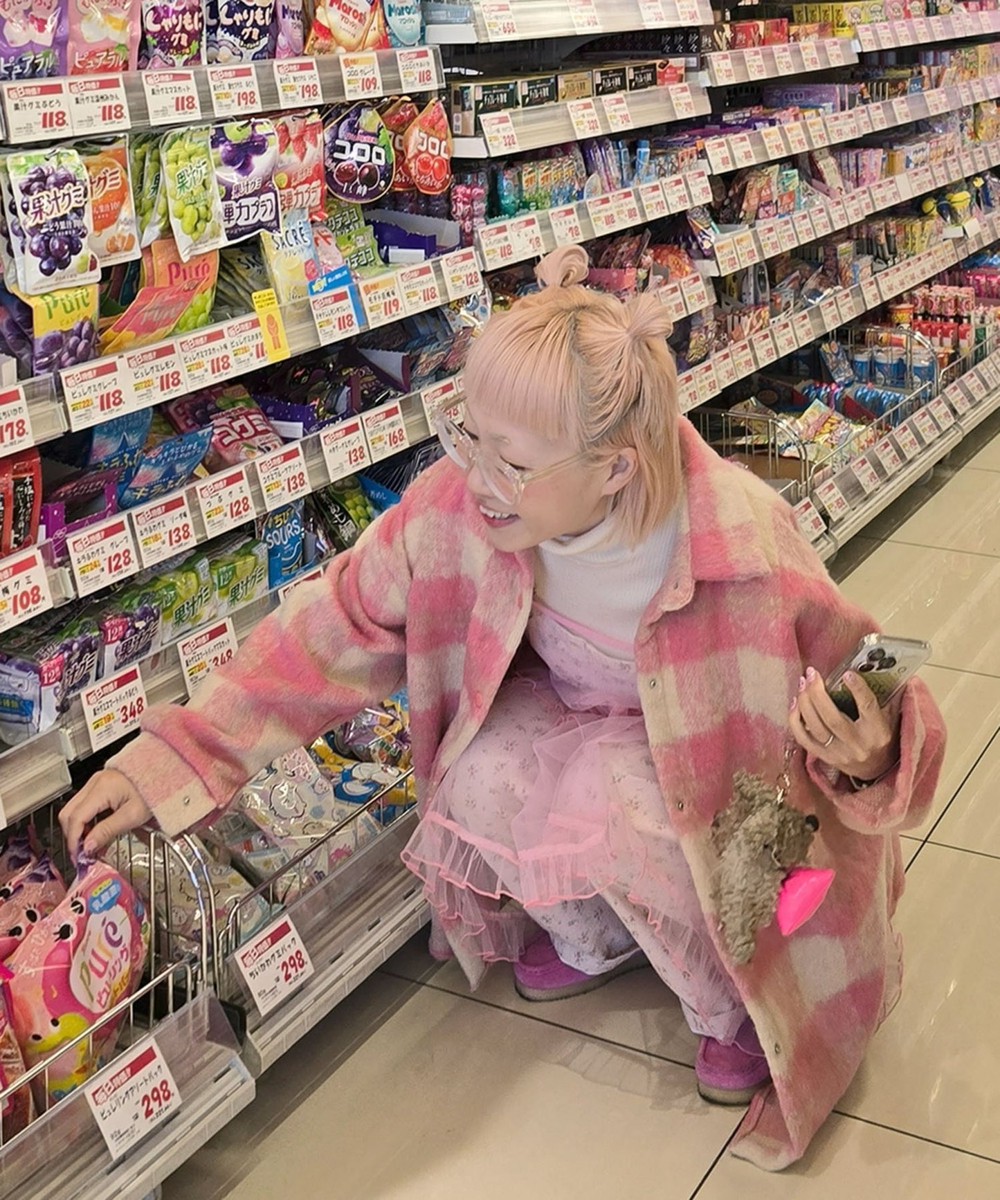 フリルティアードキャミワンピミニ【ピンク】