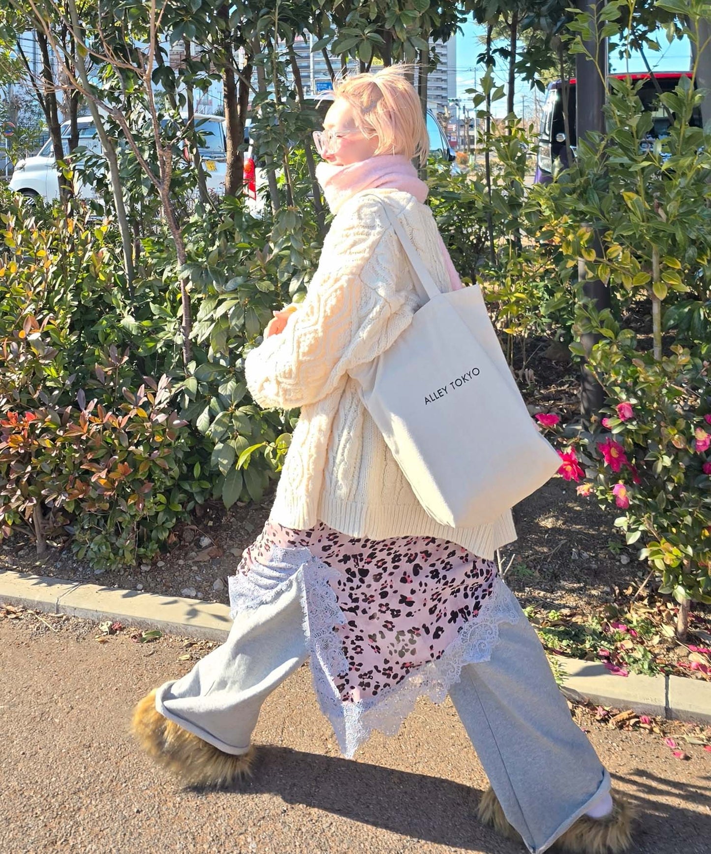 ランジェリーなキャミワンピ【アニマル】