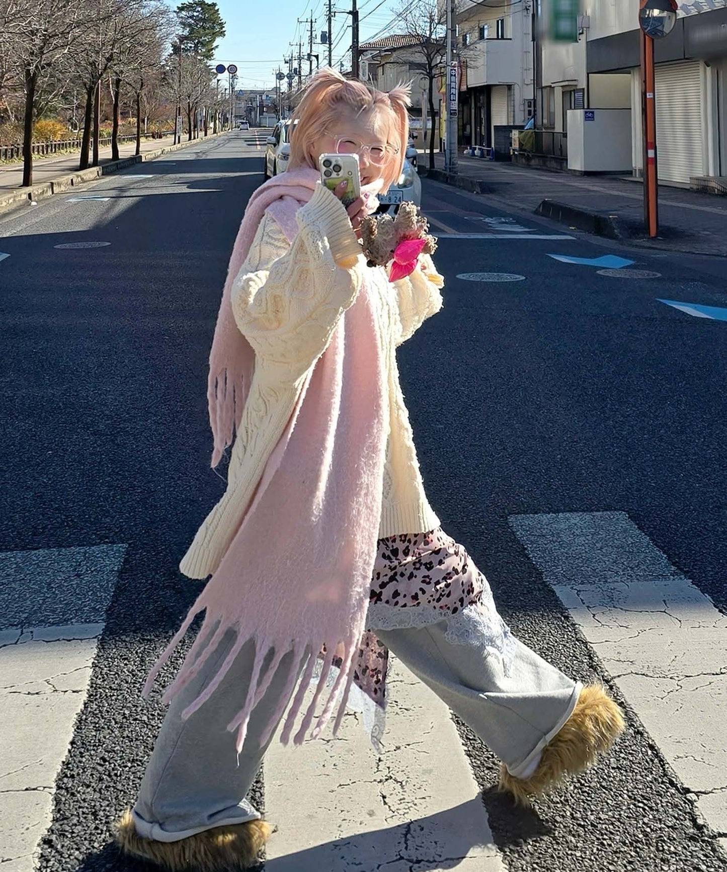 ランジェリーなキャミワンピ【アニマル】