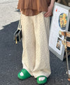 花柄ゆるパンツ【オフホワイト】