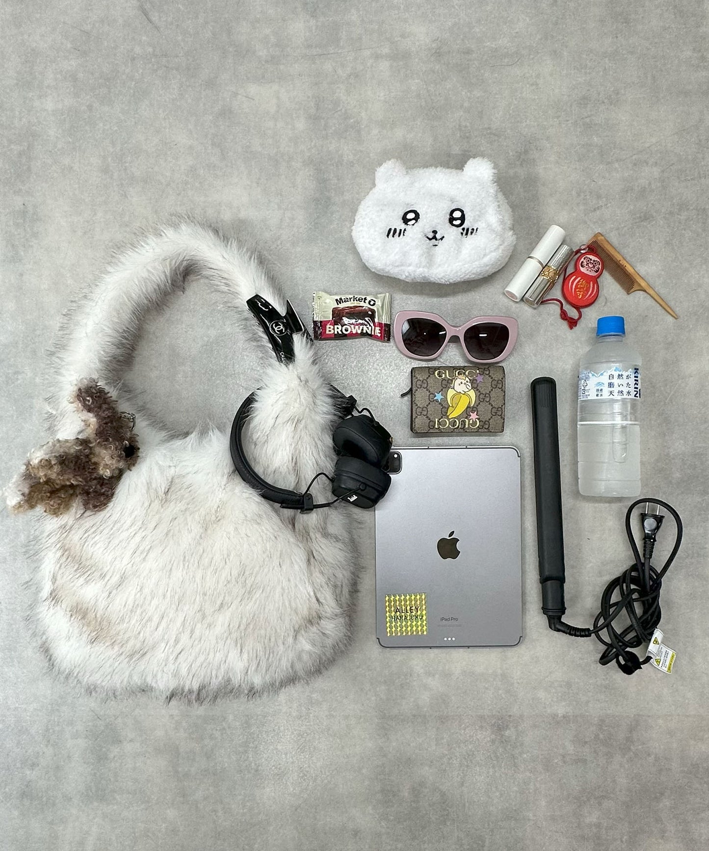 ふっさふさファーBag【オフホワイト】